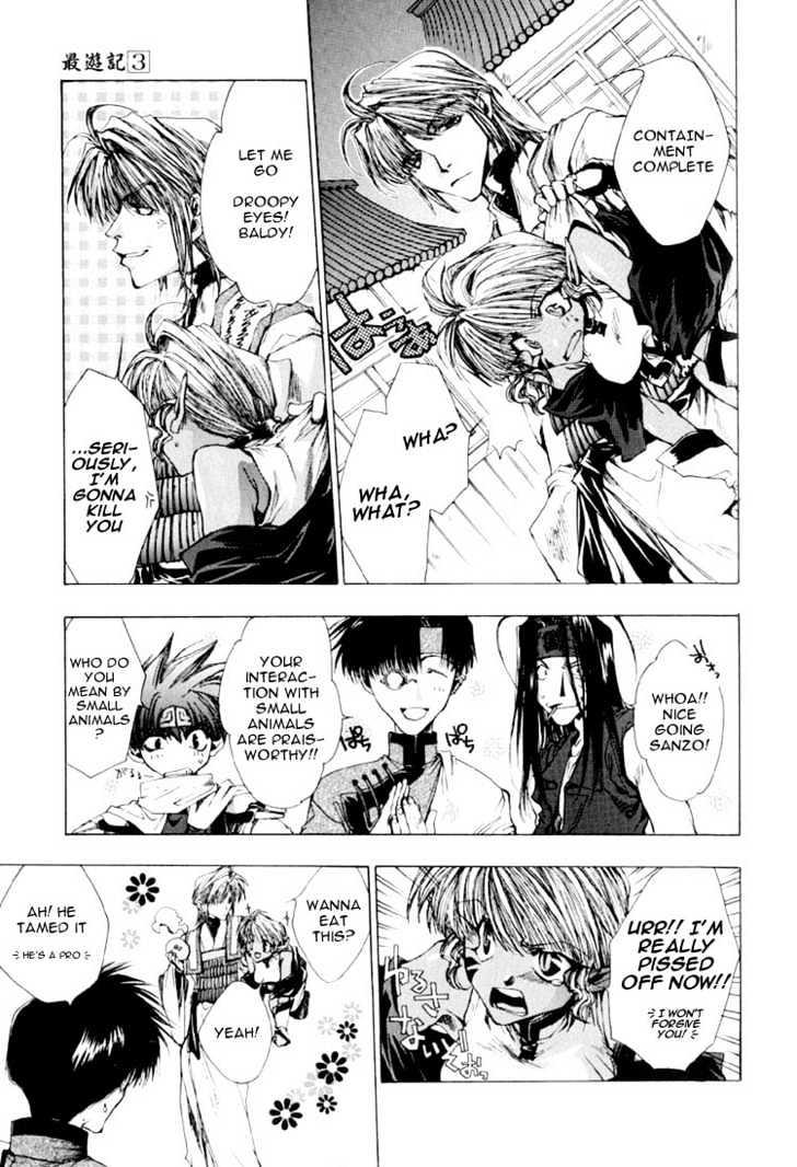 Saiyuki - Vol.3 Chapter 16 : Confront