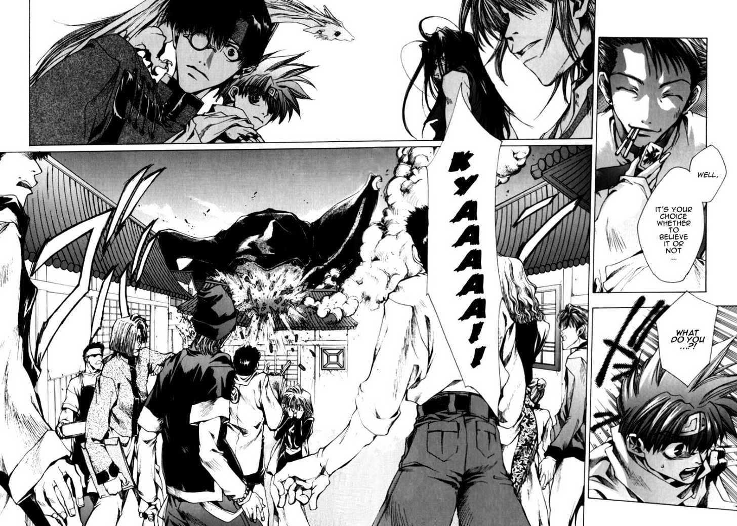 Saiyuki - Vol.3 Chapter 15 : Drop A Bomb