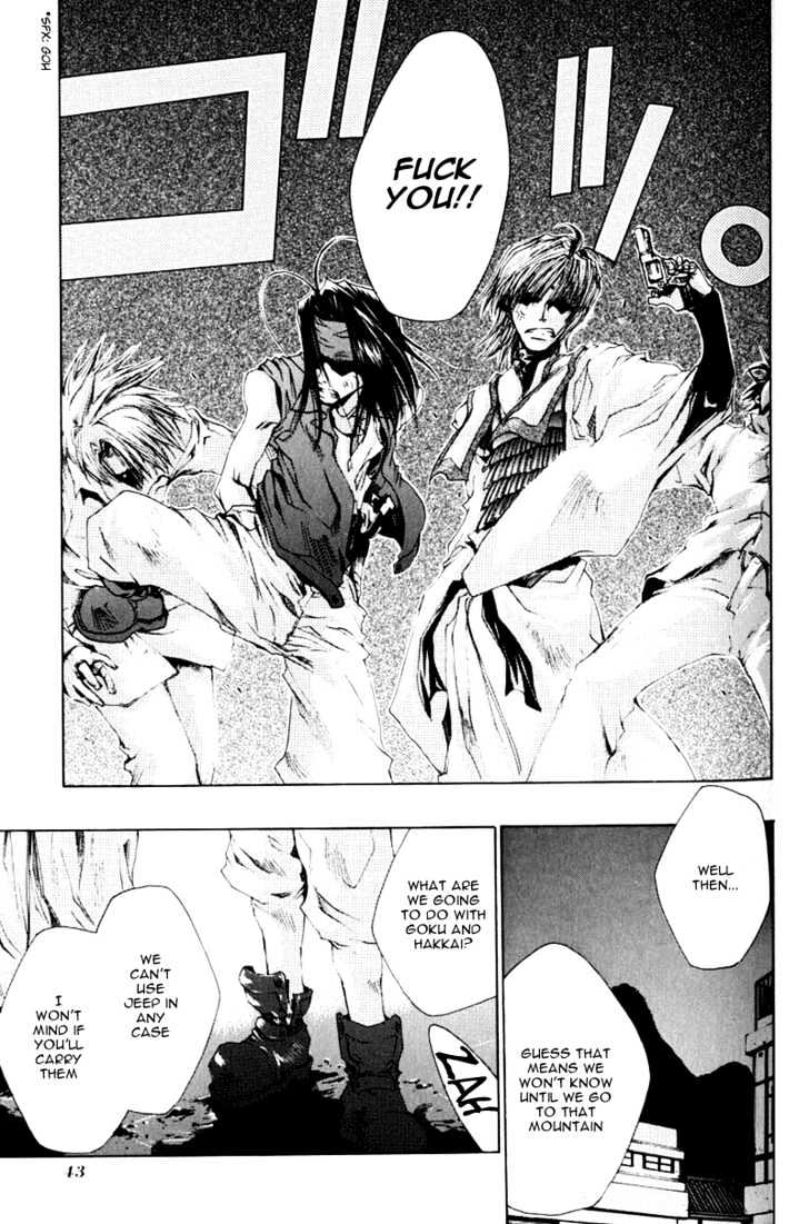 Saiyuki - Vol.7 Chapter 37 : Out Of Gear