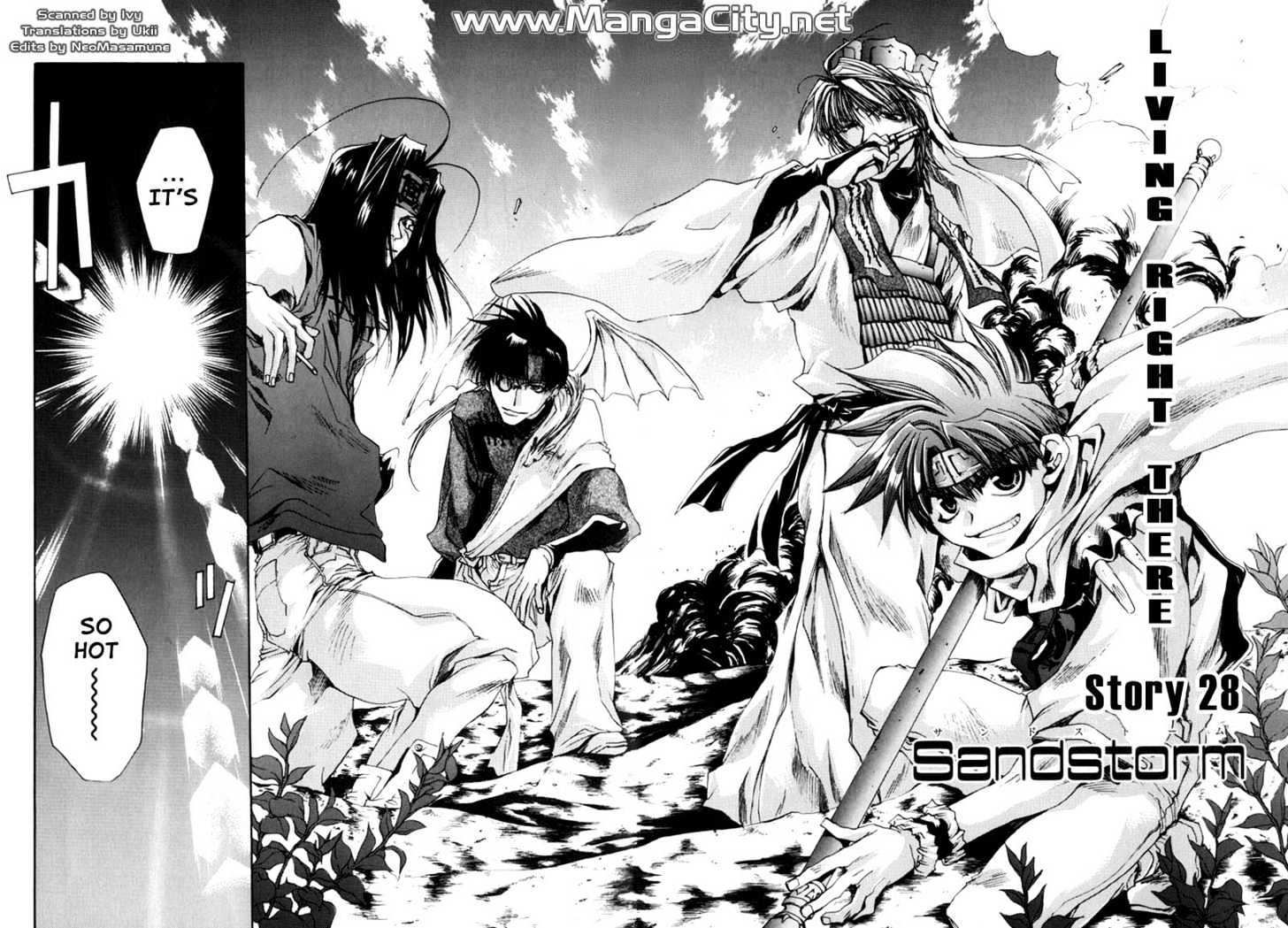 Saiyuki - Vol.5 Chapter 28 : Sandstorm