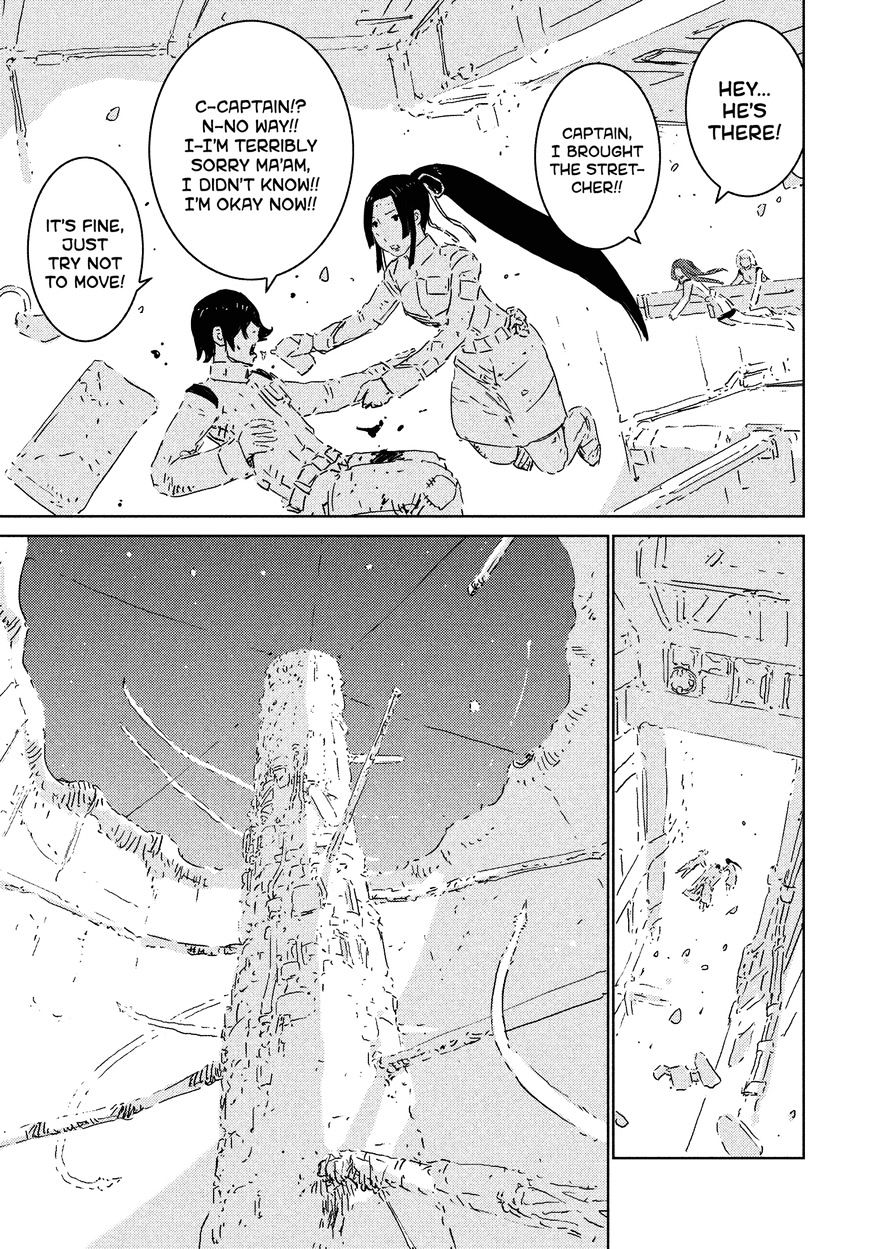 Sidonia No Kishi - Vol.8 Chapter 75 : Kunato Squad S Battle