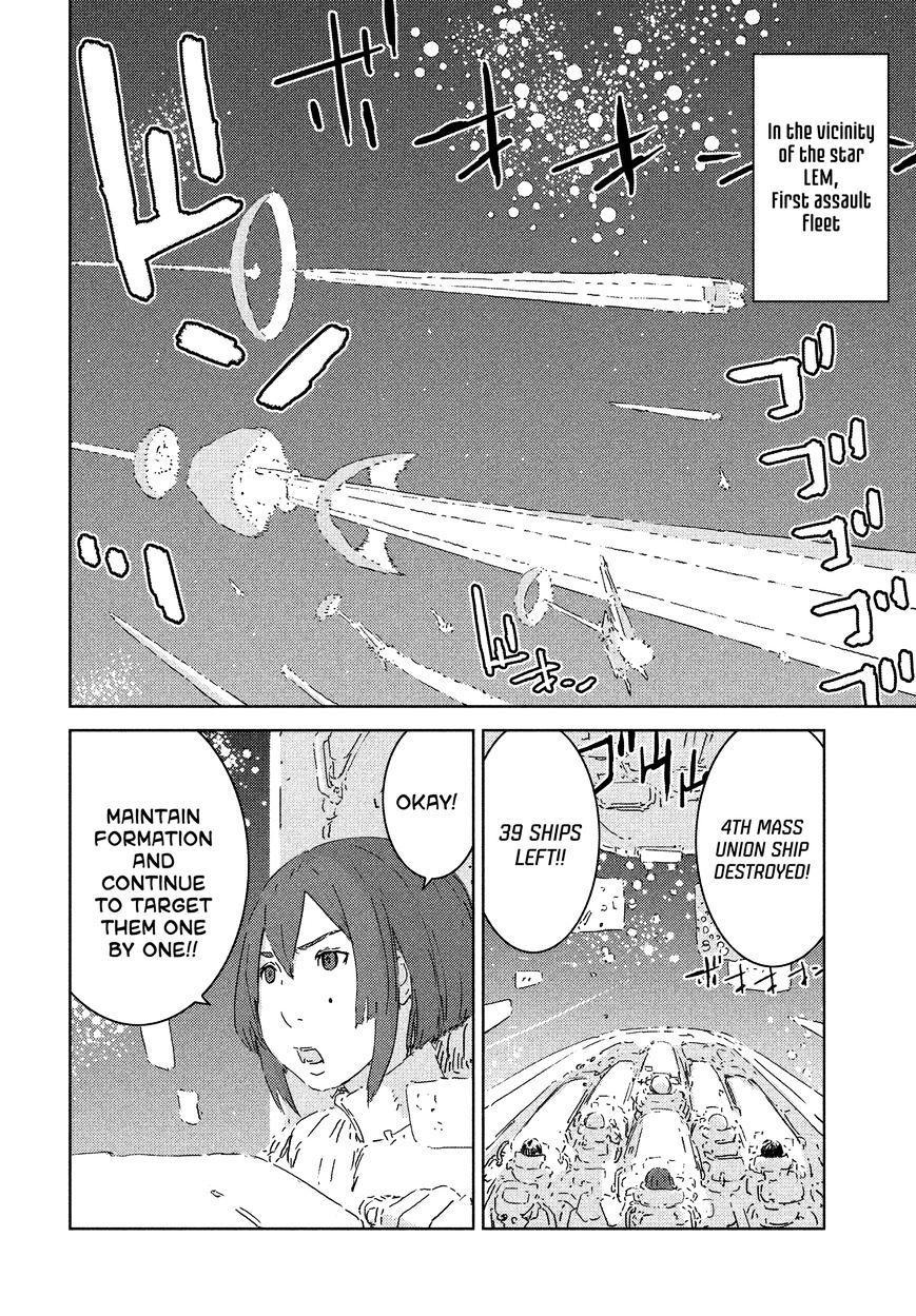 Sidonia No Kishi - Vol.8 Chapter 76 : The Mass Union Ships  Counter Attack