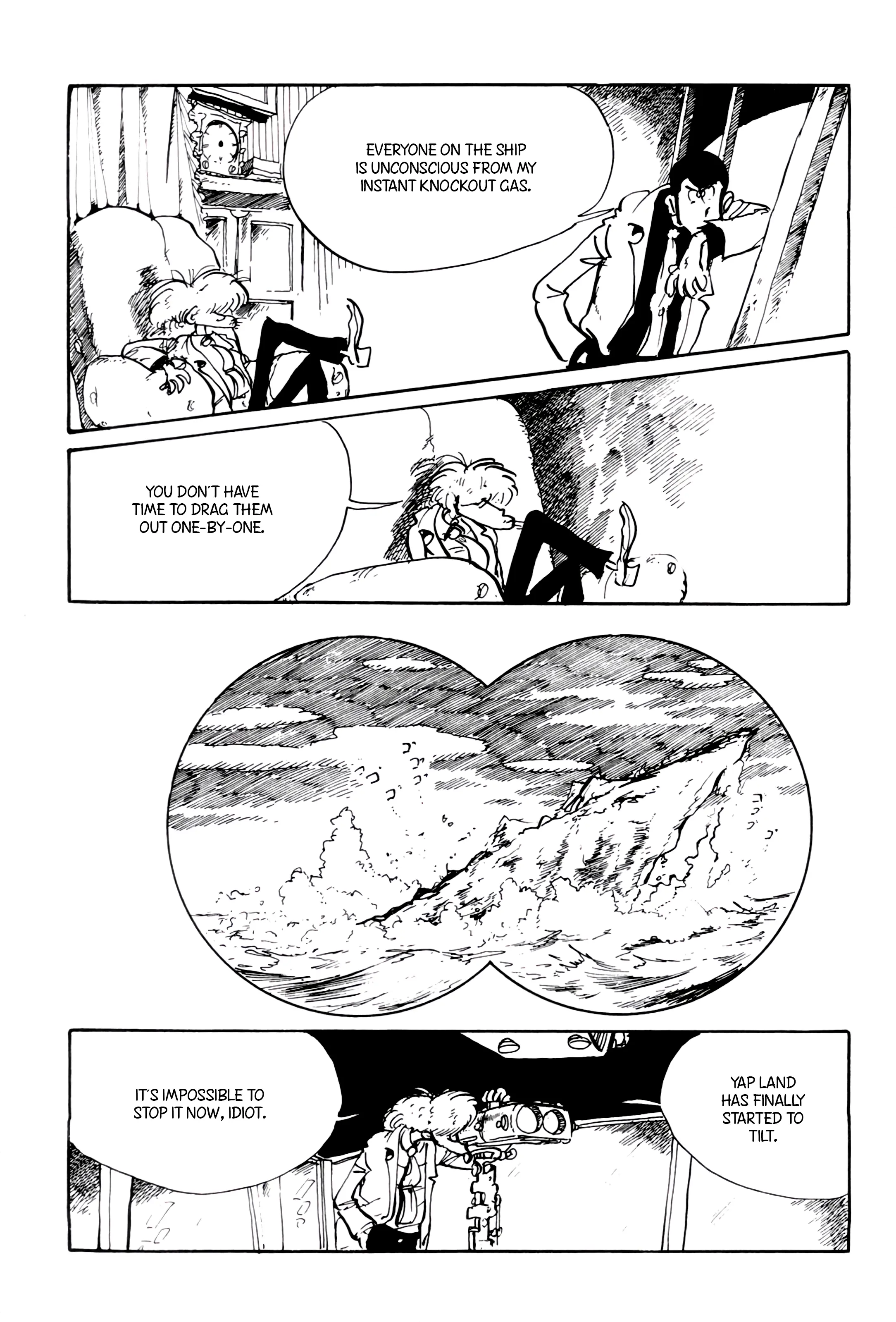 Lupin Iii: World’s Most Wanted - Vol.12 Chapter 176: Sinking Feeling