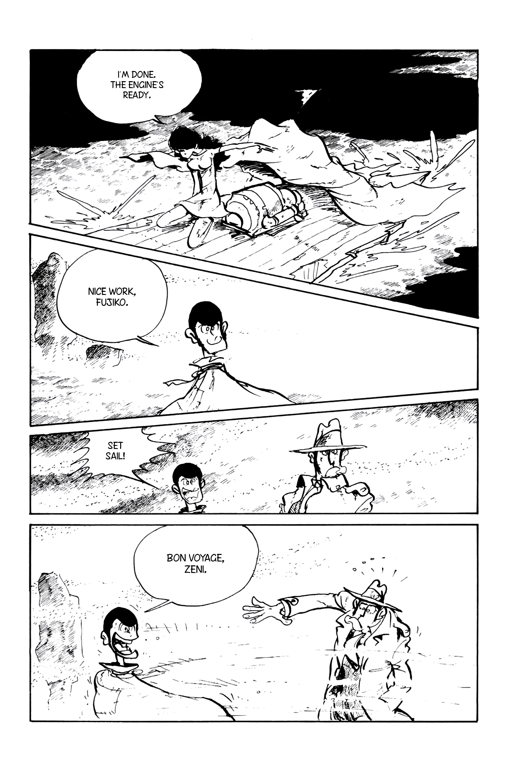 Lupin Iii: World’s Most Wanted - Vol.12 Chapter 179: Castaway Part 3