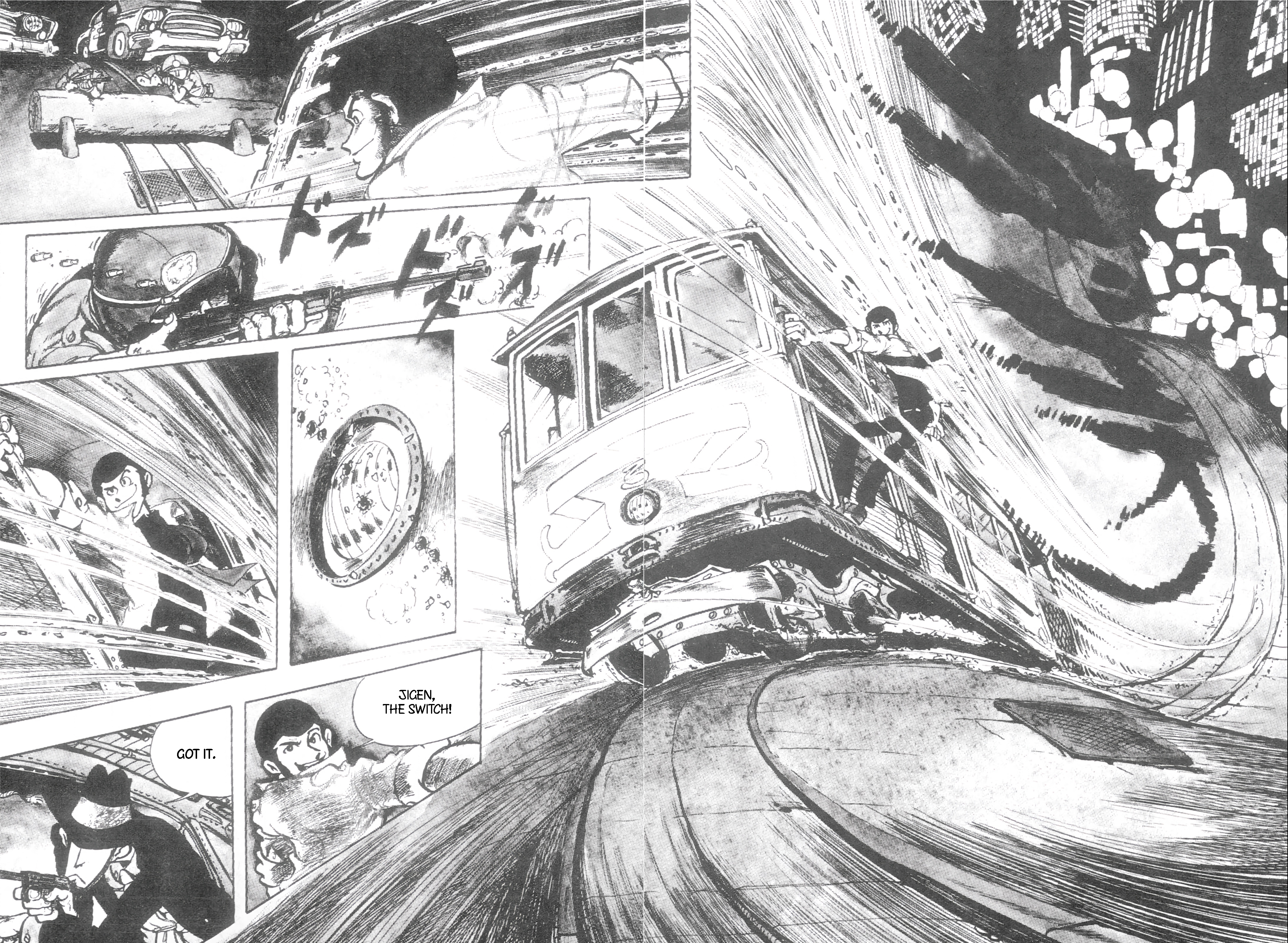 Lupin Iii: World’s Most Wanted - Vol.11 Chapter 163: Cable Carjacking