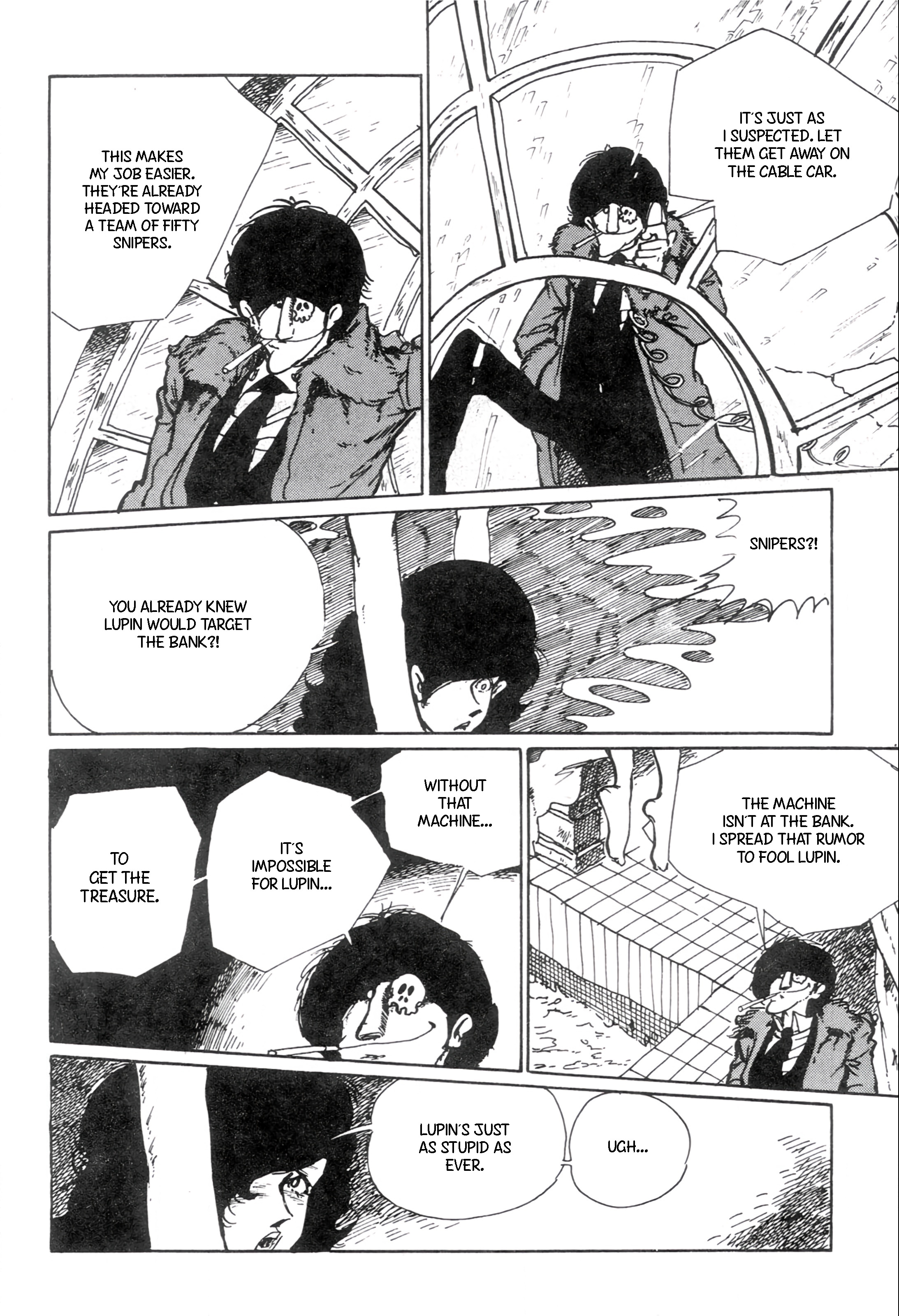 Lupin Iii: World’s Most Wanted - Vol.11 Chapter 163: Cable Carjacking