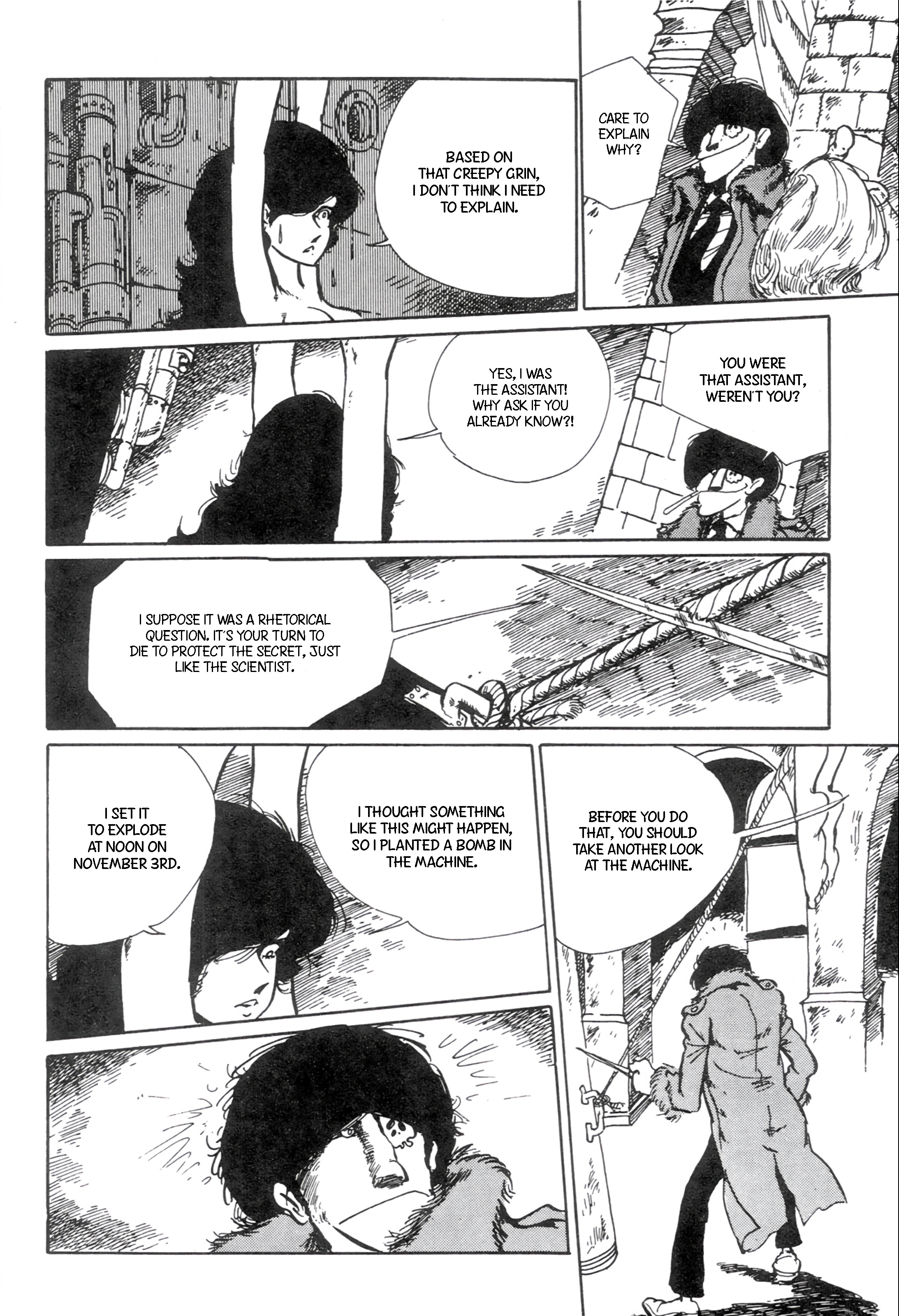 Lupin Iii: World’s Most Wanted - Vol.11 Chapter 163: Cable Carjacking