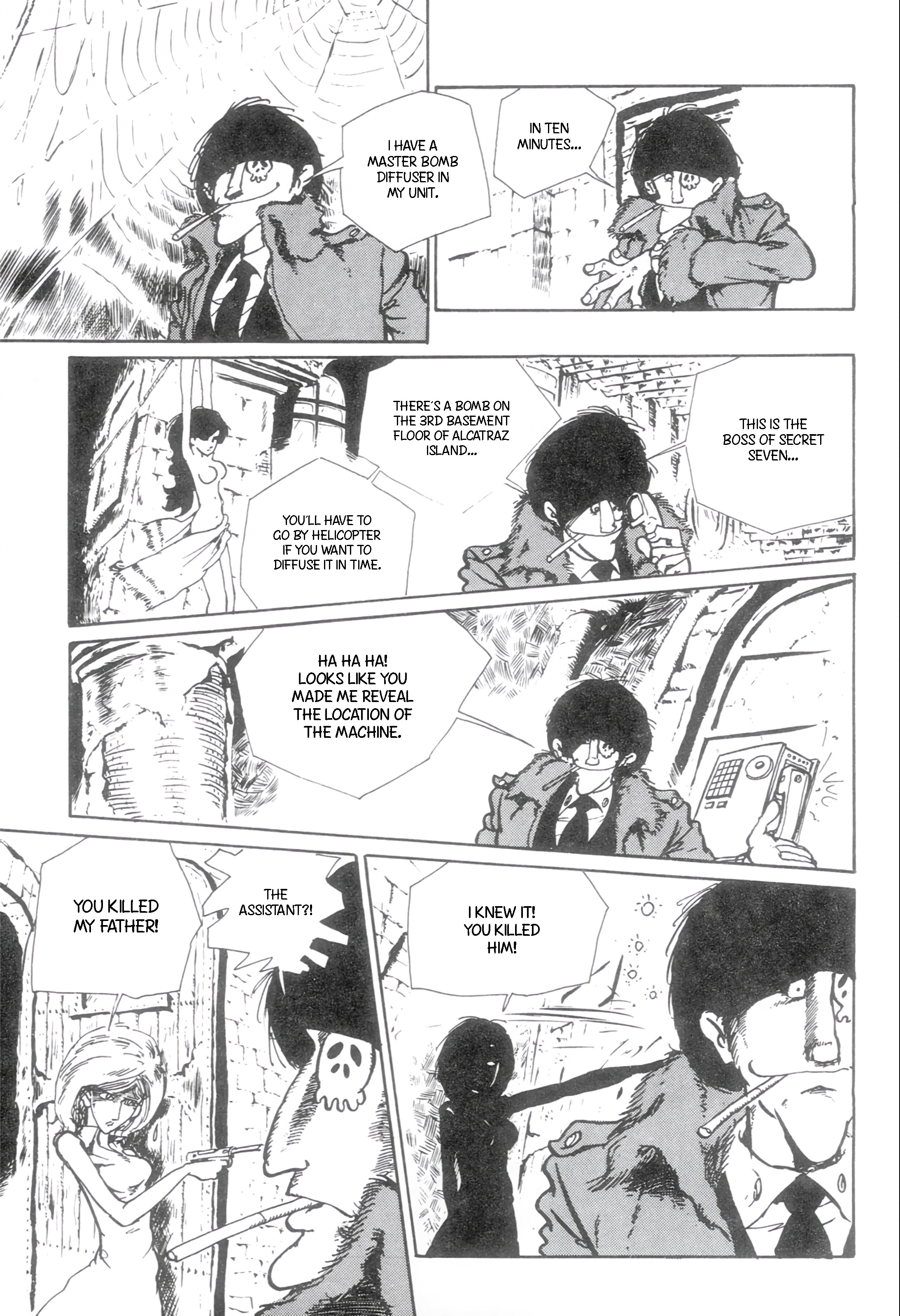 Lupin Iii: World’s Most Wanted - Vol.11 Chapter 163: Cable Carjacking