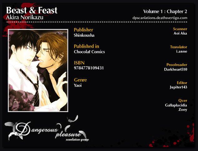 Beast & Feast - Vol.1 Chapter 2