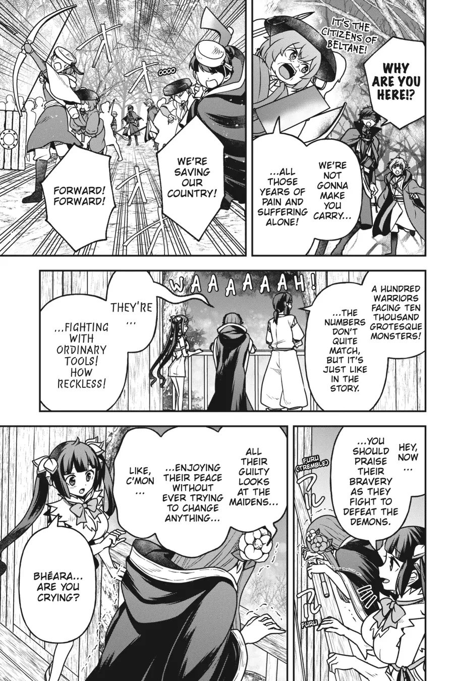 Is It Wrong To Try To Pick Up Girls In A Dungeon - Memoria Freese - Chapter 17