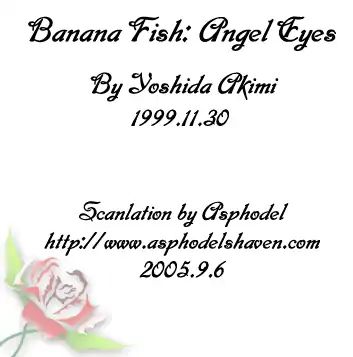 Banana Fish - Artbook Angel Eyes - Cape Cod, 1985