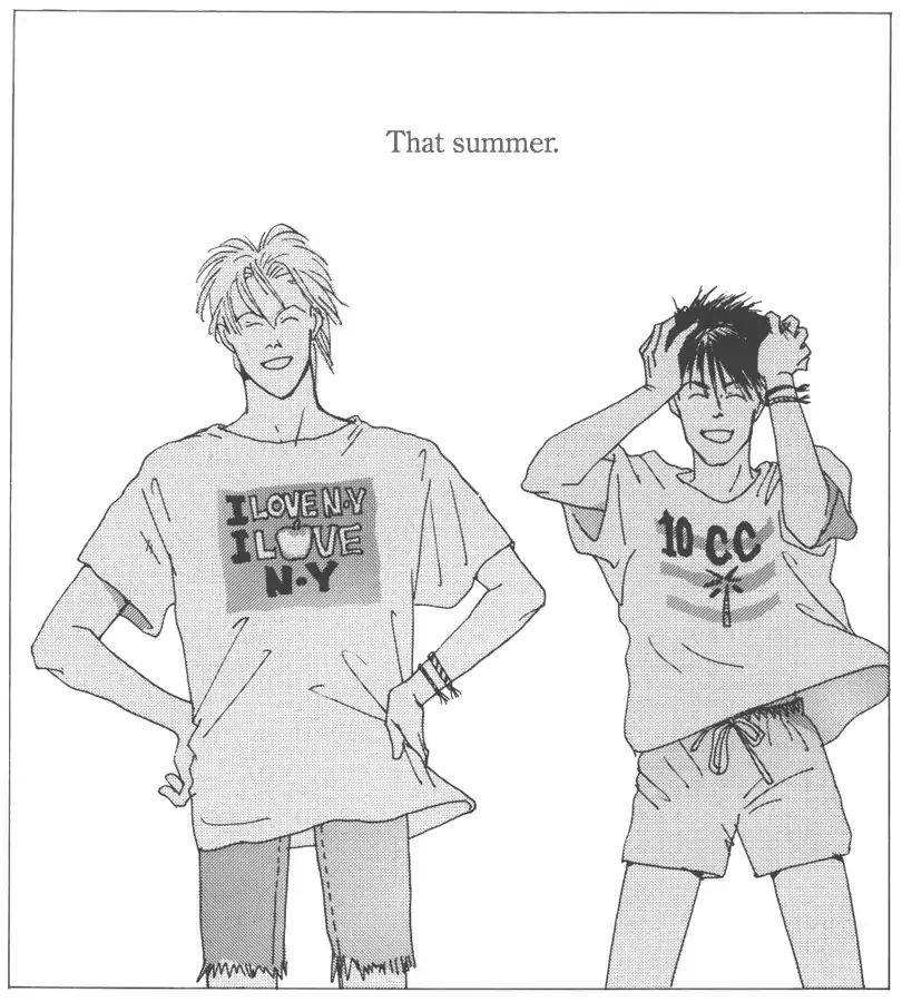 Banana Fish - Artbook Angel Eyes - Cape Cod, 1985