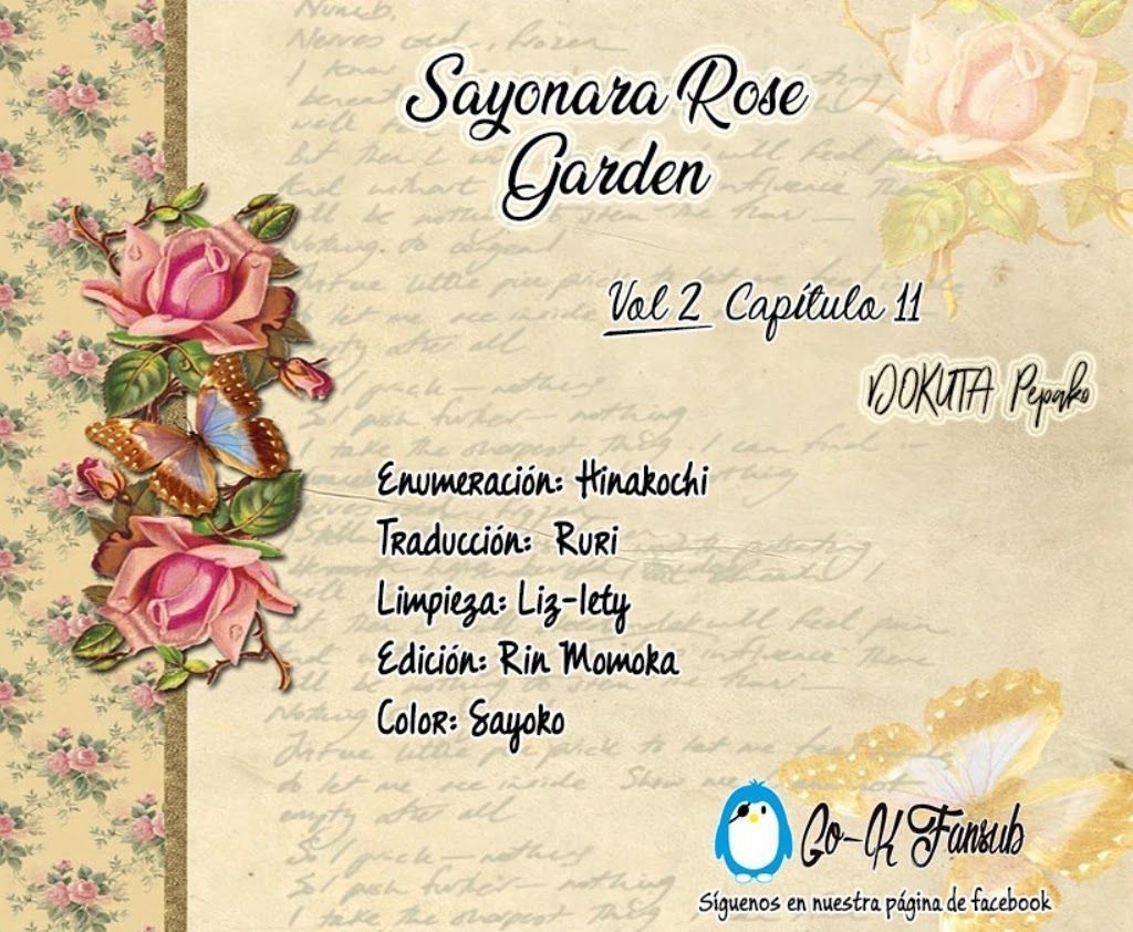 Sayonara Rose Garden - Chapter 11