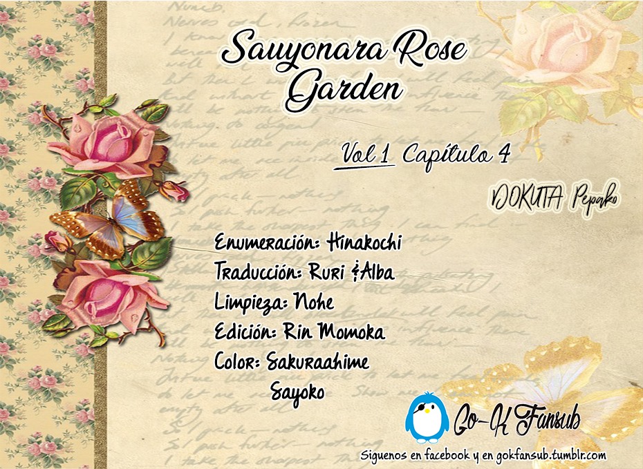 Sayonara Rose Garden - Chapter 4