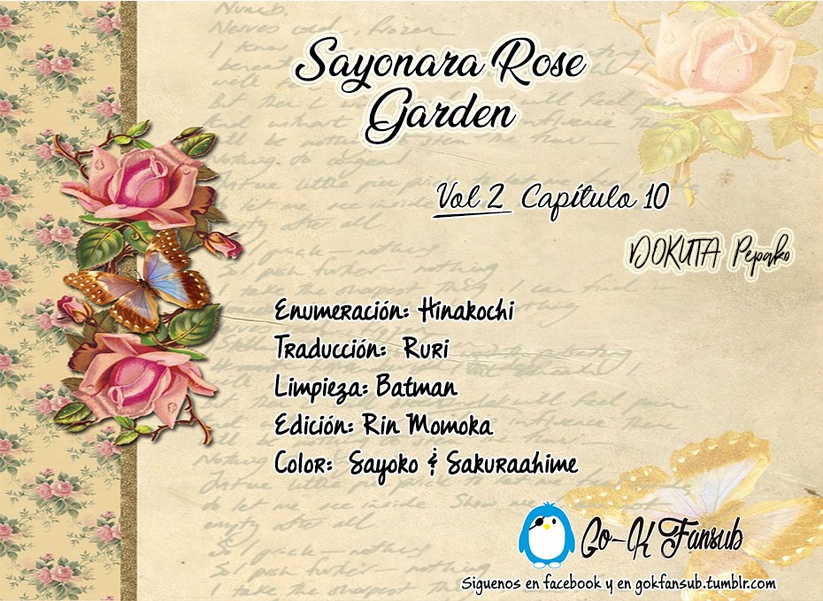 Sayonara Rose Garden - Chapter 10