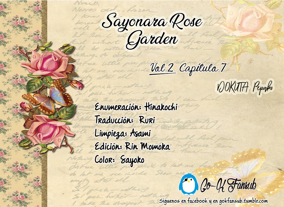 Sayonara Rose Garden - Chapter 7