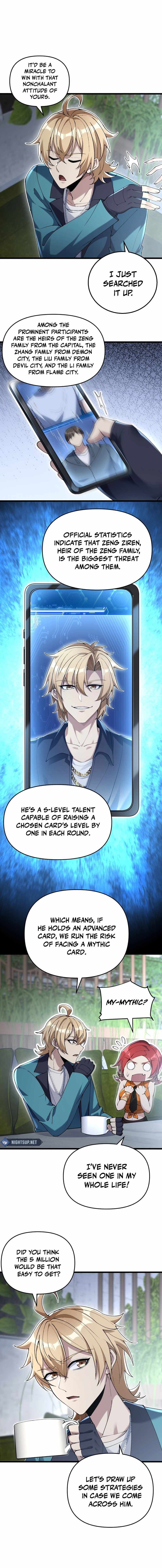 My Cards Can Level Up Forever! - Chapter 9