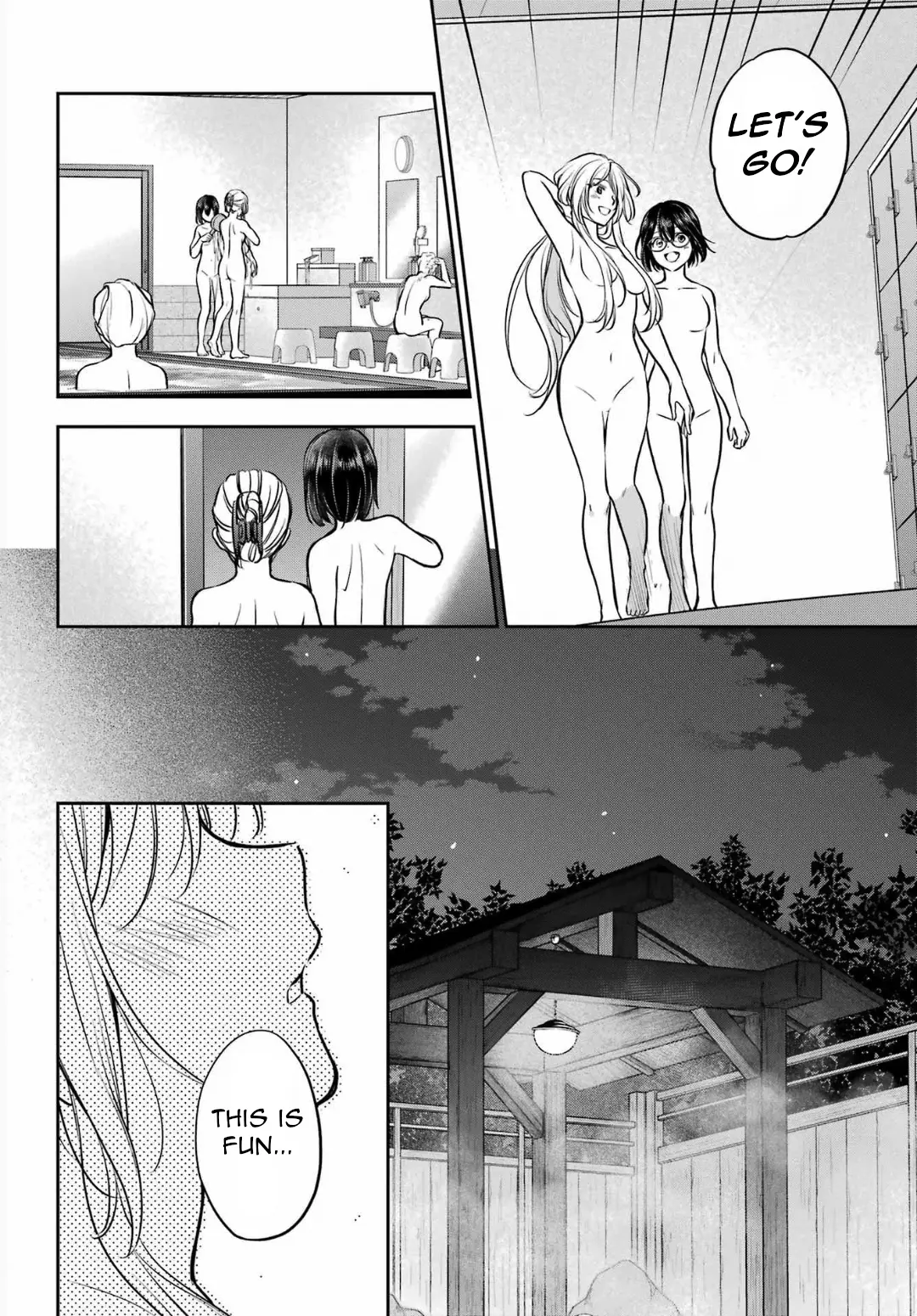 Urasekai Picnic - Vol.13 Chapter 74: The Inviting Hot Springs Iii