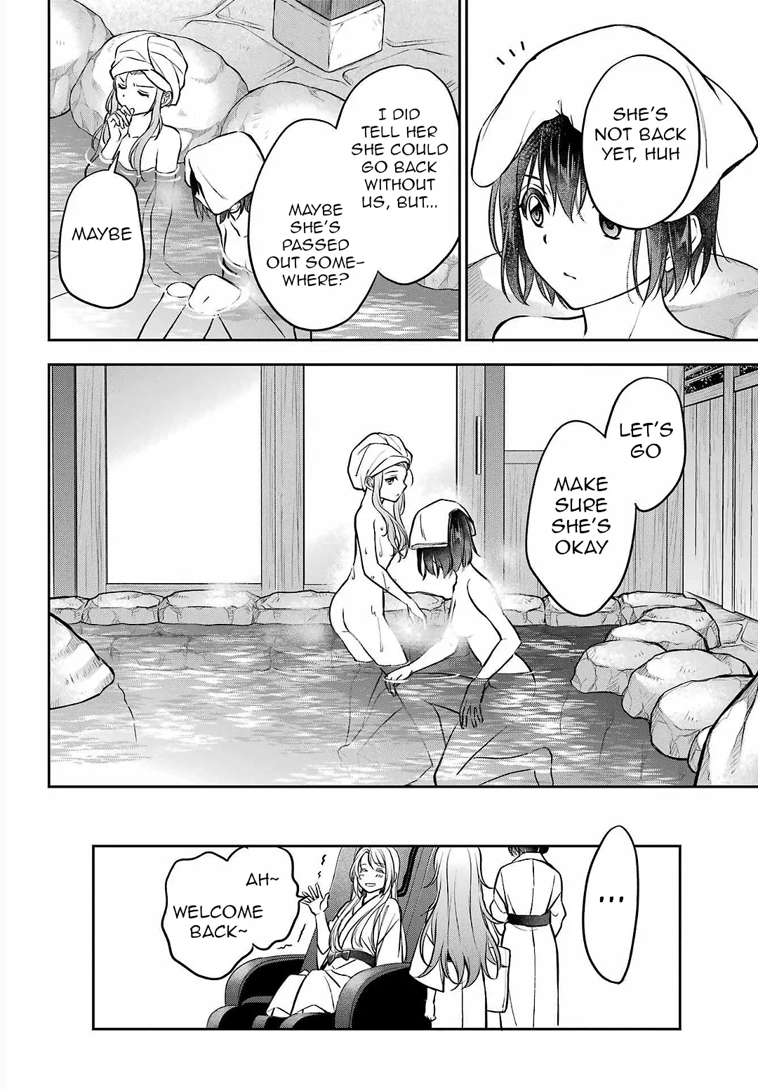 Urasekai Picnic - Vol.13 Chapter 73: The Inviting Hot Springs Ii