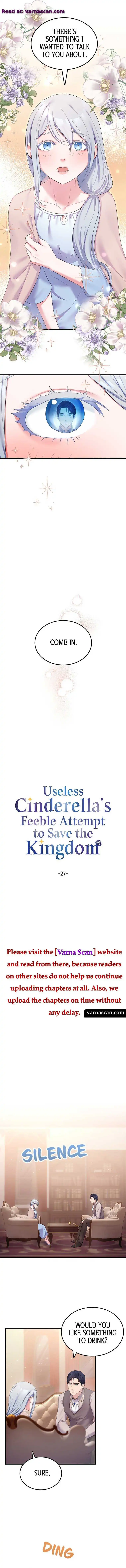 Useless Cinderella’s Feeble Attempt To Save The Kingdom - Chapter 27