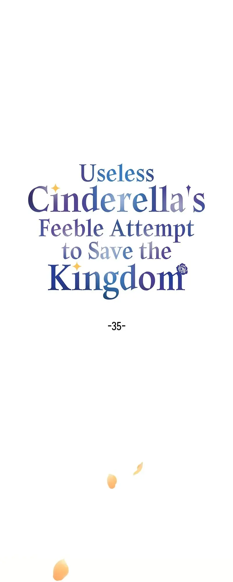 Useless Cinderella’s Feeble Attempt To Save The Kingdom - Chapter 35