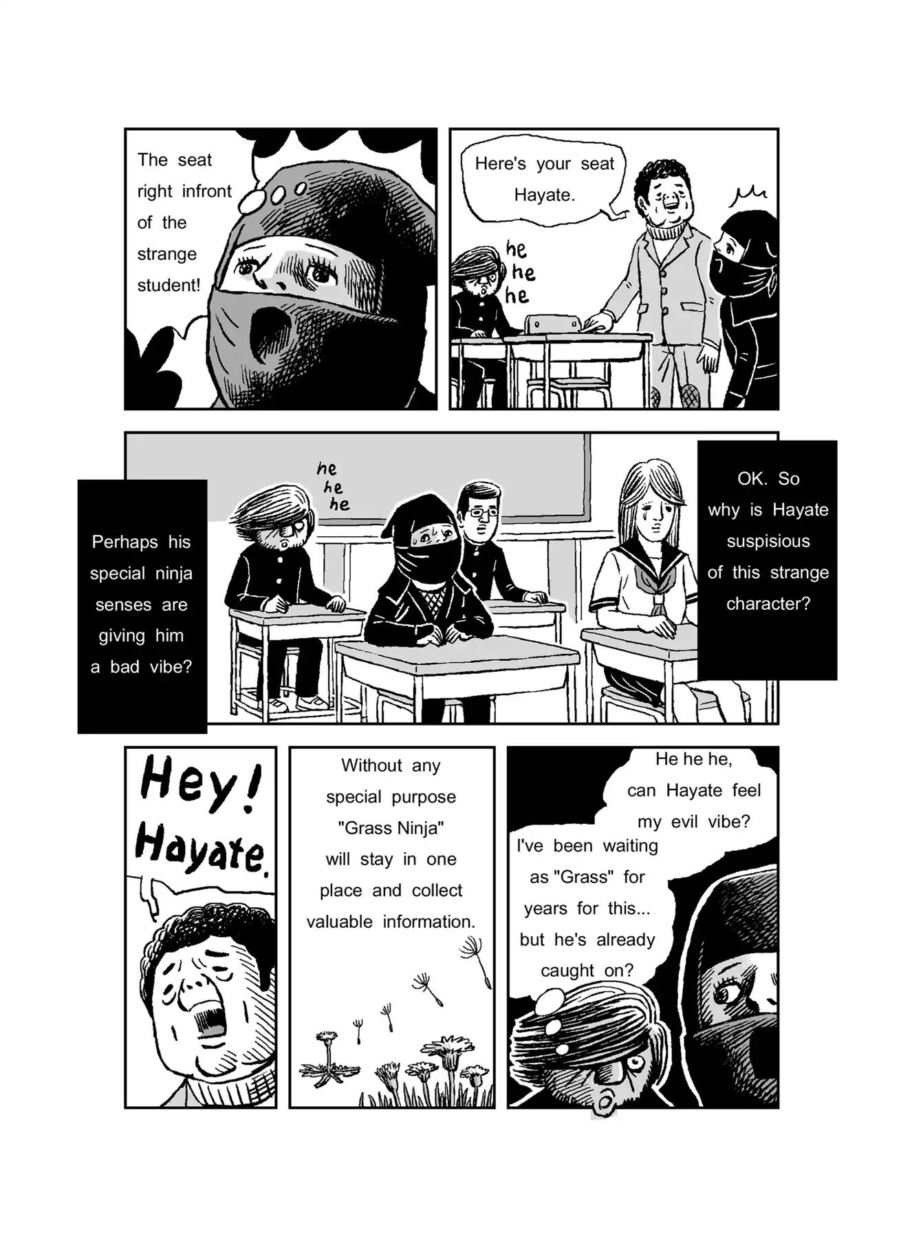 The Run-Away Student Ninja Hayate - Vol.1