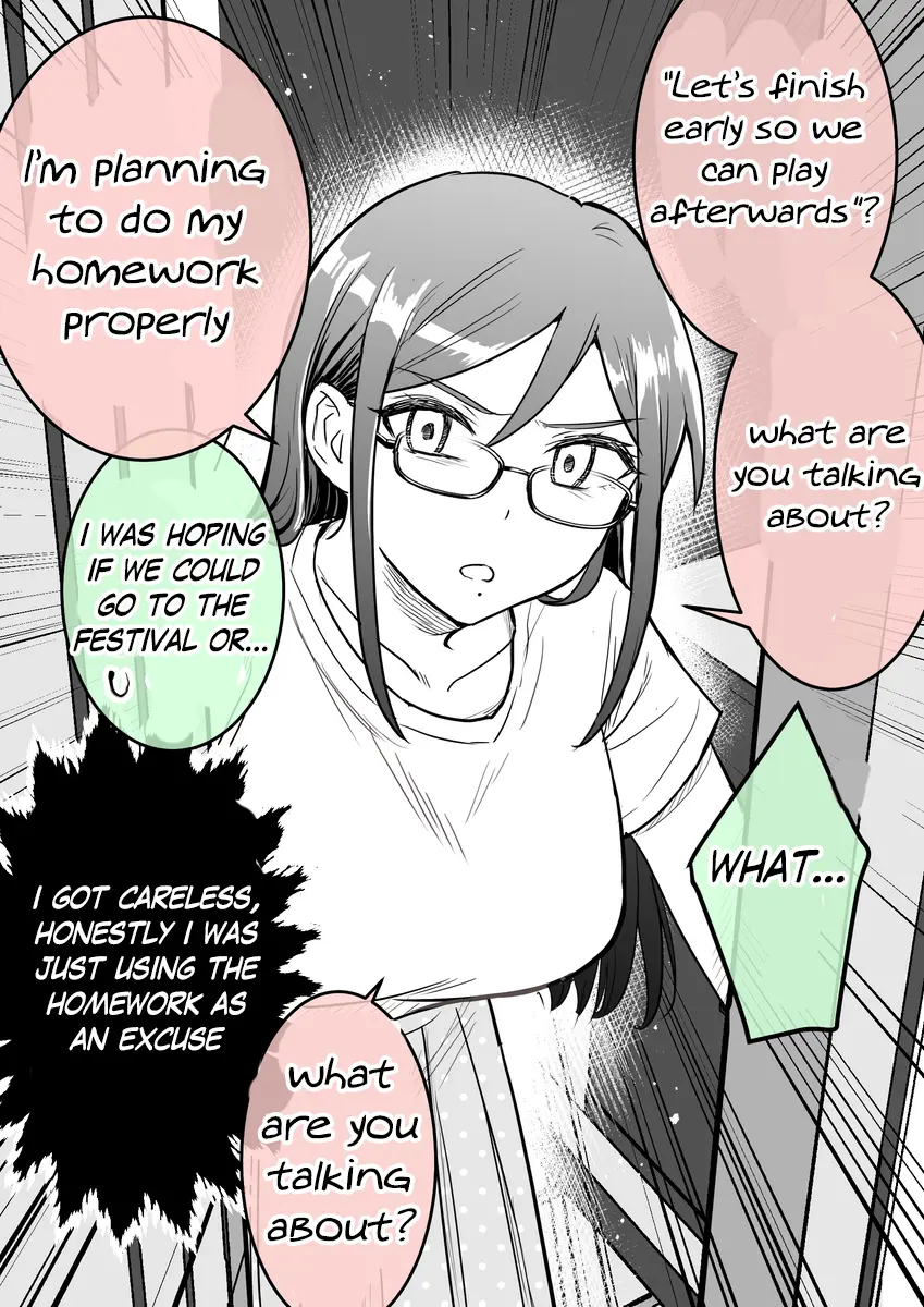 I Tried Confessing My Love To A Serious Girl - Chapter 21: I Visited My Serious Girlfriend's House 1