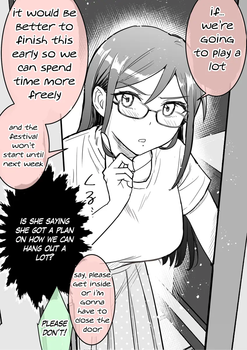 I Tried Confessing My Love To A Serious Girl - Chapter 21: I Visited My Serious Girlfriend's House 1