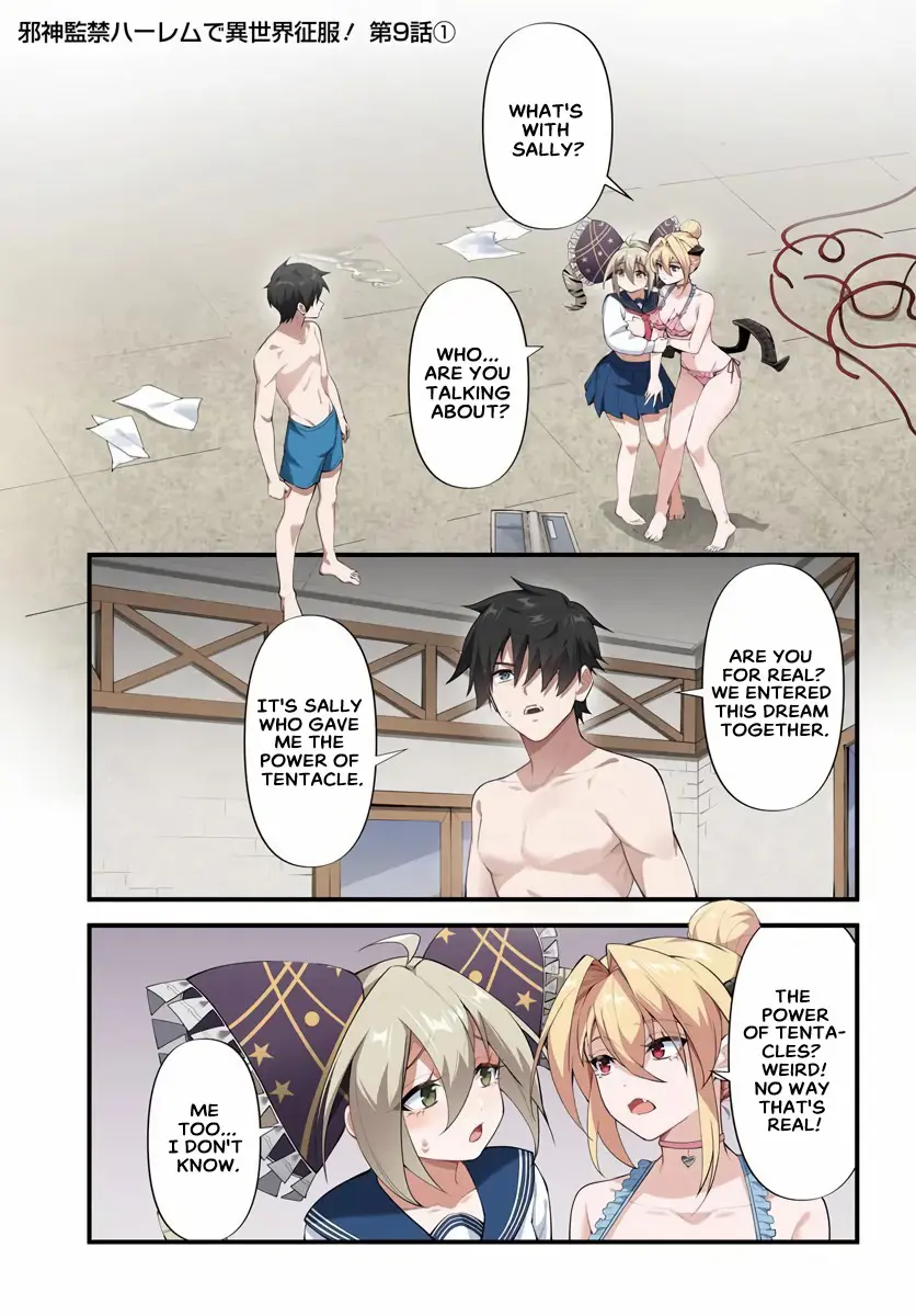 Jashinkankin Harem De Isekai Seifuku! - Chapter 9.1