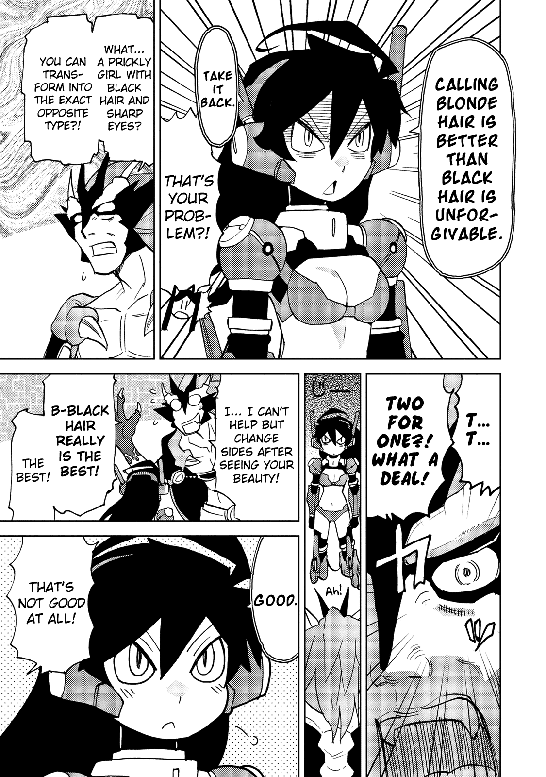 Choukadou Girl 1/6 - Vol.3 Chapter 32: The Dragon Demon Lord Revealed Its True Form