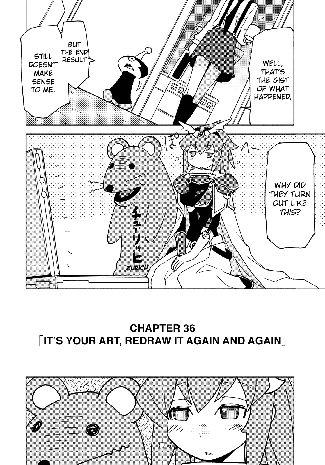 Choukadou Girl 1/6 - Vol.4 Chapter 36: It's Your Art, Redraw It Again And Again