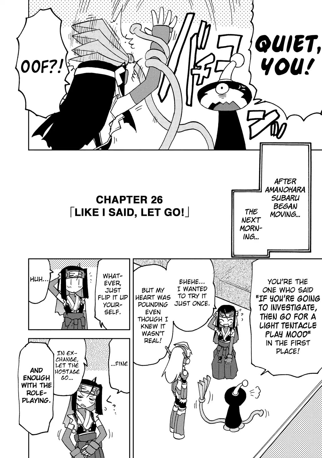 Choukadou Girl 1/6 - Vol.3 Chapter 26: Like I Said, Let Go!