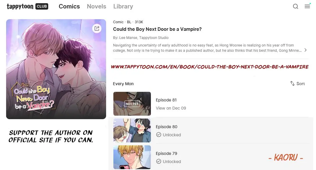 Could The Boy Next Door Be A Vampire? - Chapter 80