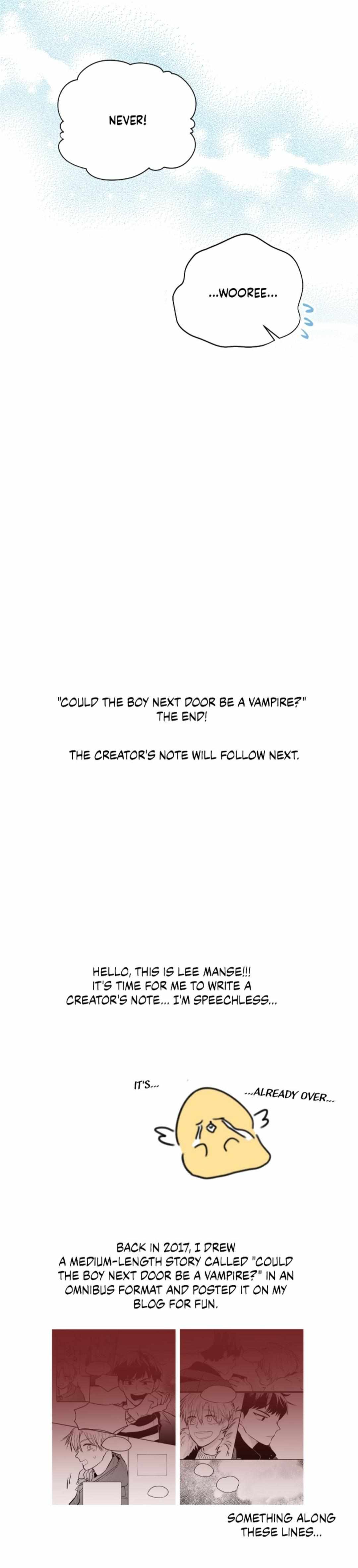 Could The Boy Next Door Be A Vampire? - Chapter 70