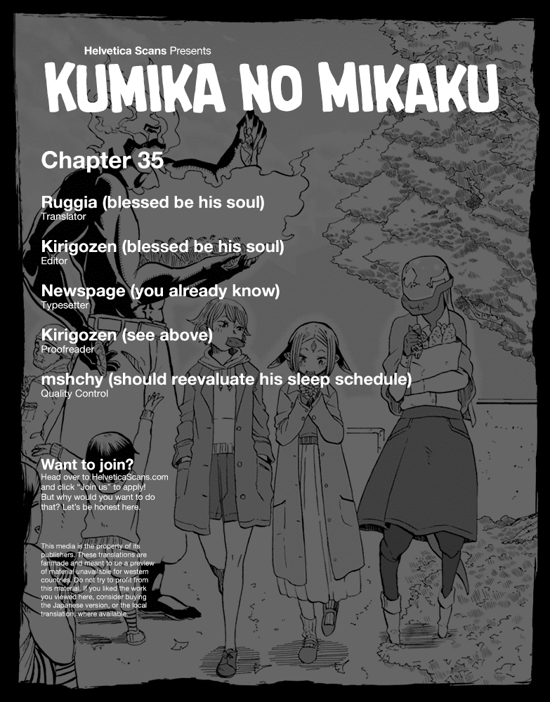 Kumika No Mikaku - Chapter 35: The Fall Mountain, Hike!