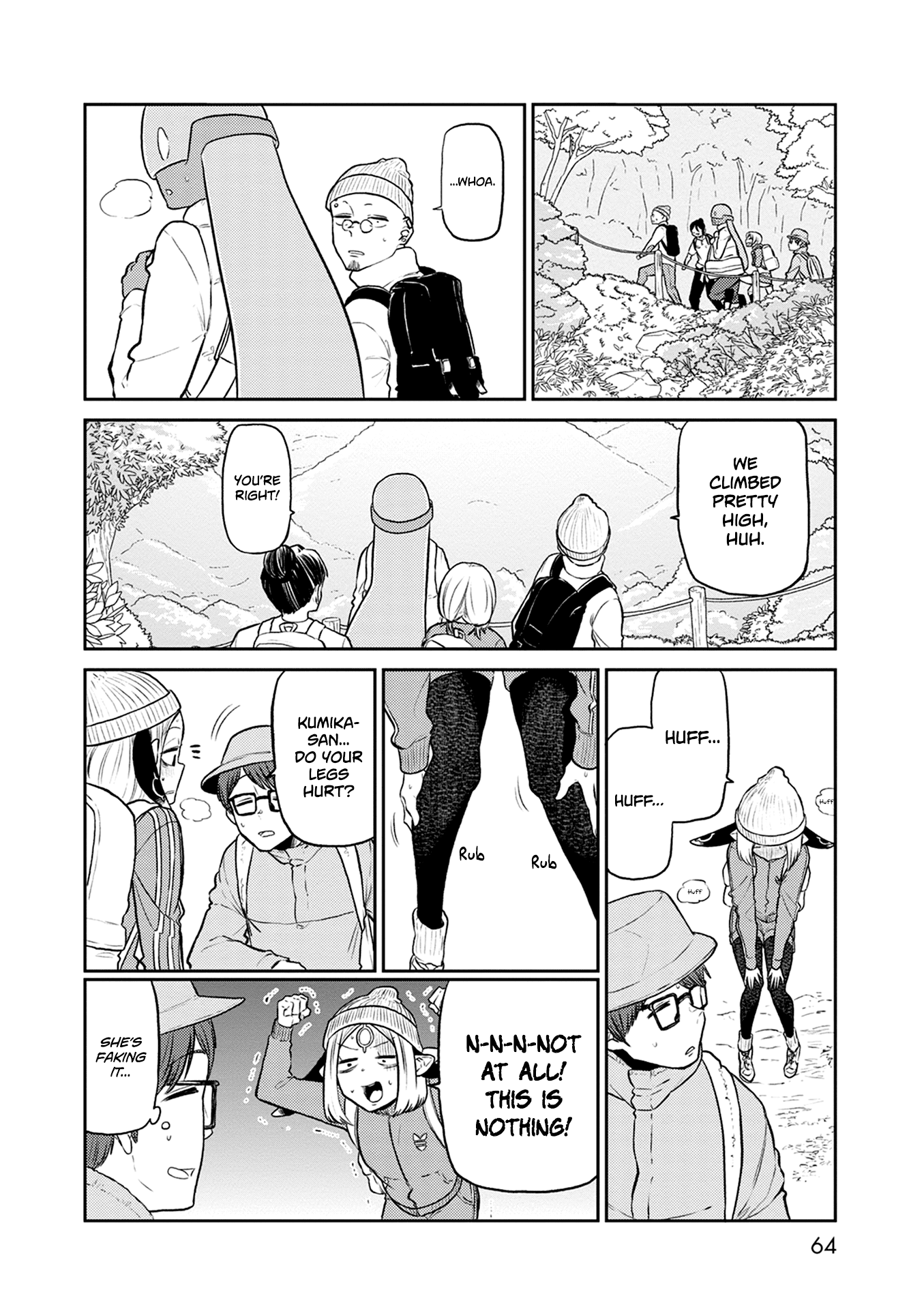 Kumika No Mikaku - Chapter 35: The Fall Mountain, Hike!