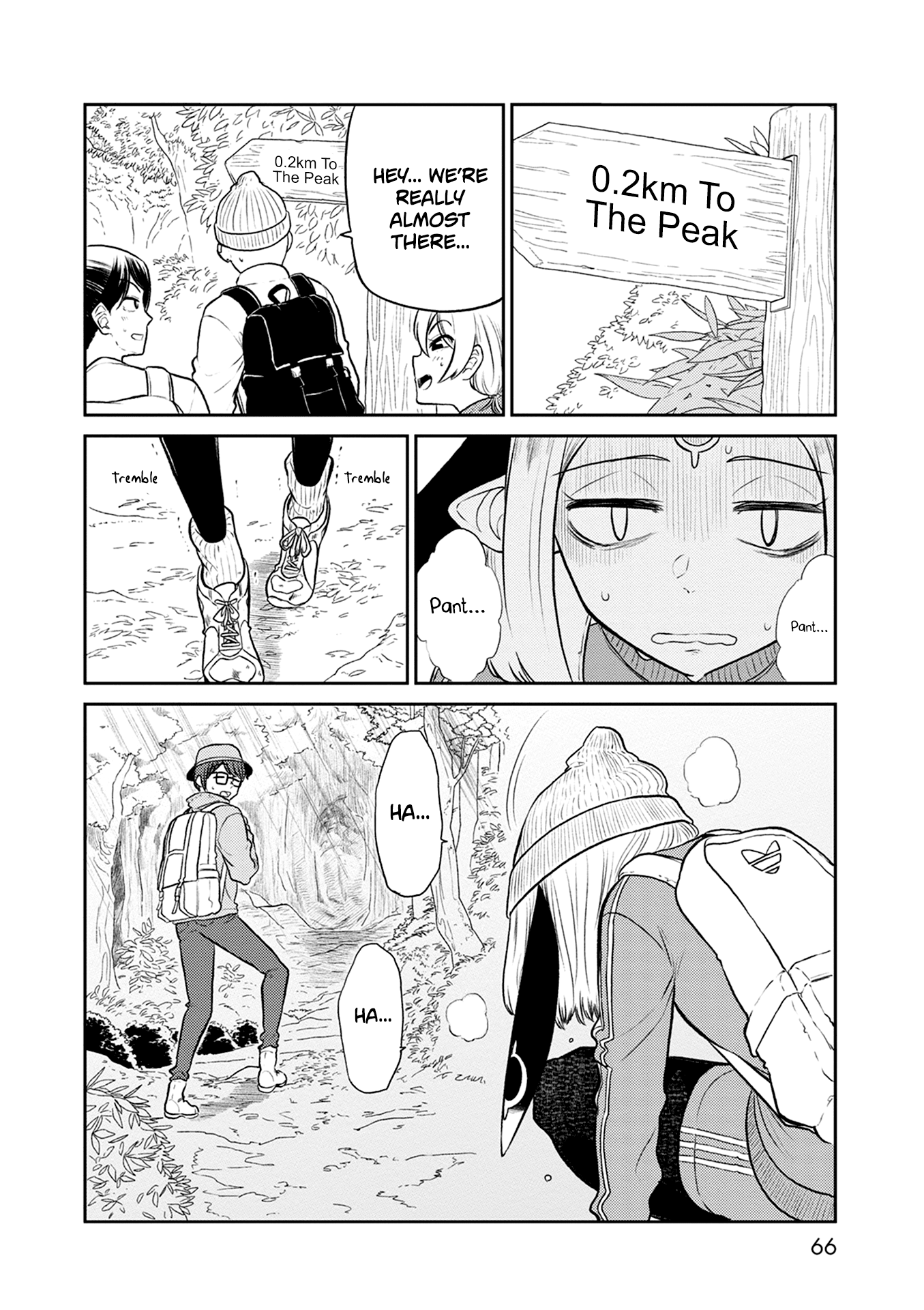 Kumika No Mikaku - Chapter 35: The Fall Mountain, Hike!