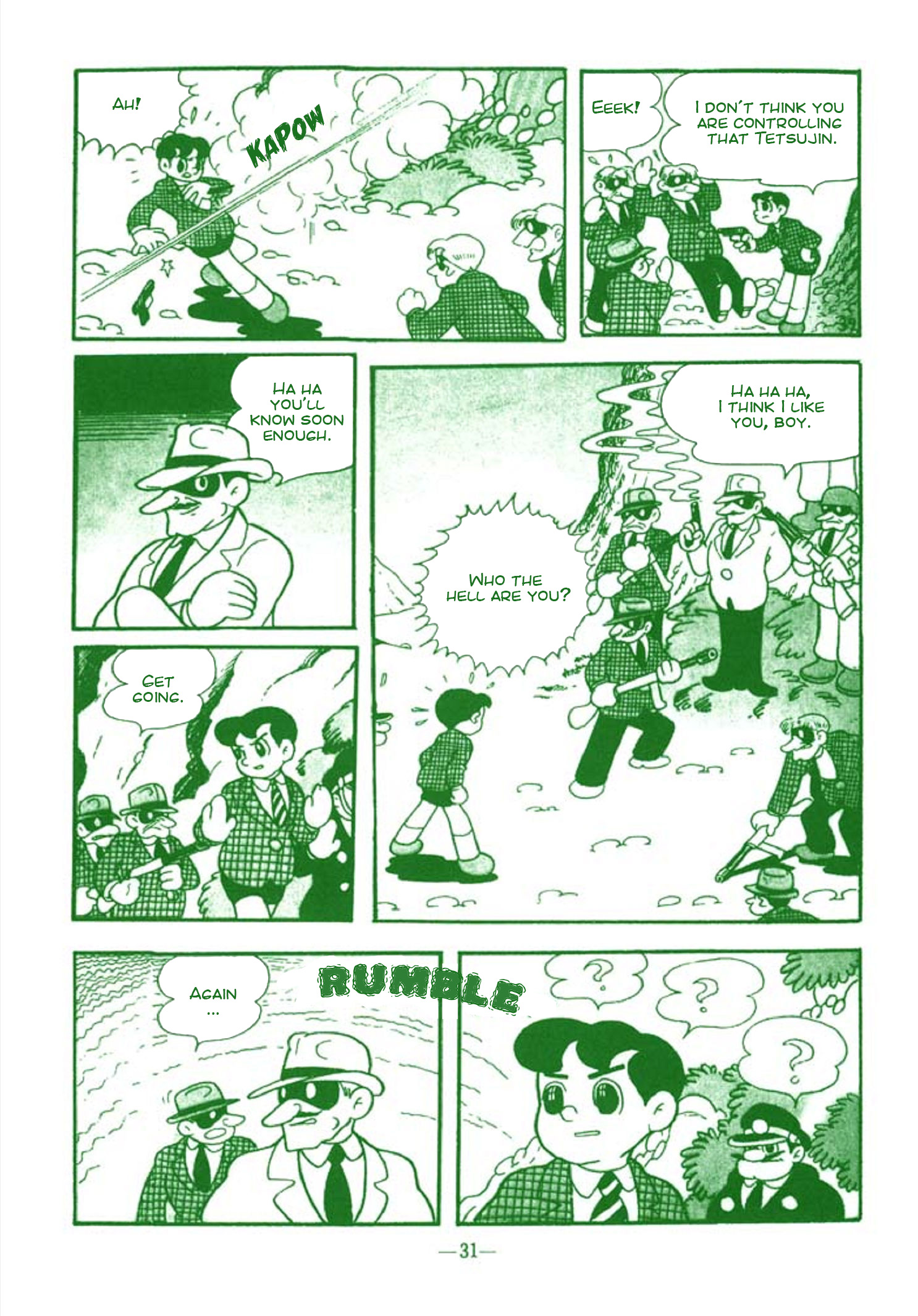 Tetsujin No. 28 Full Length Detective Manga - Vol.1 Chapter 1: Tetsujin Appears