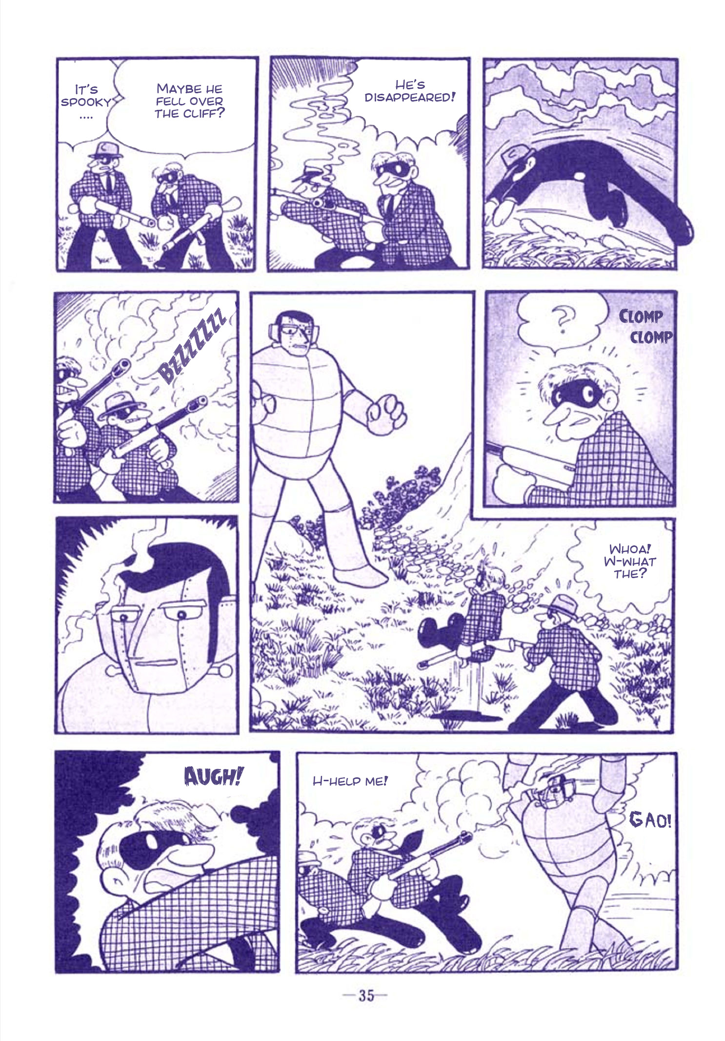 Tetsujin No. 28 Full Length Detective Manga - Vol.1 Chapter 1: Tetsujin Appears