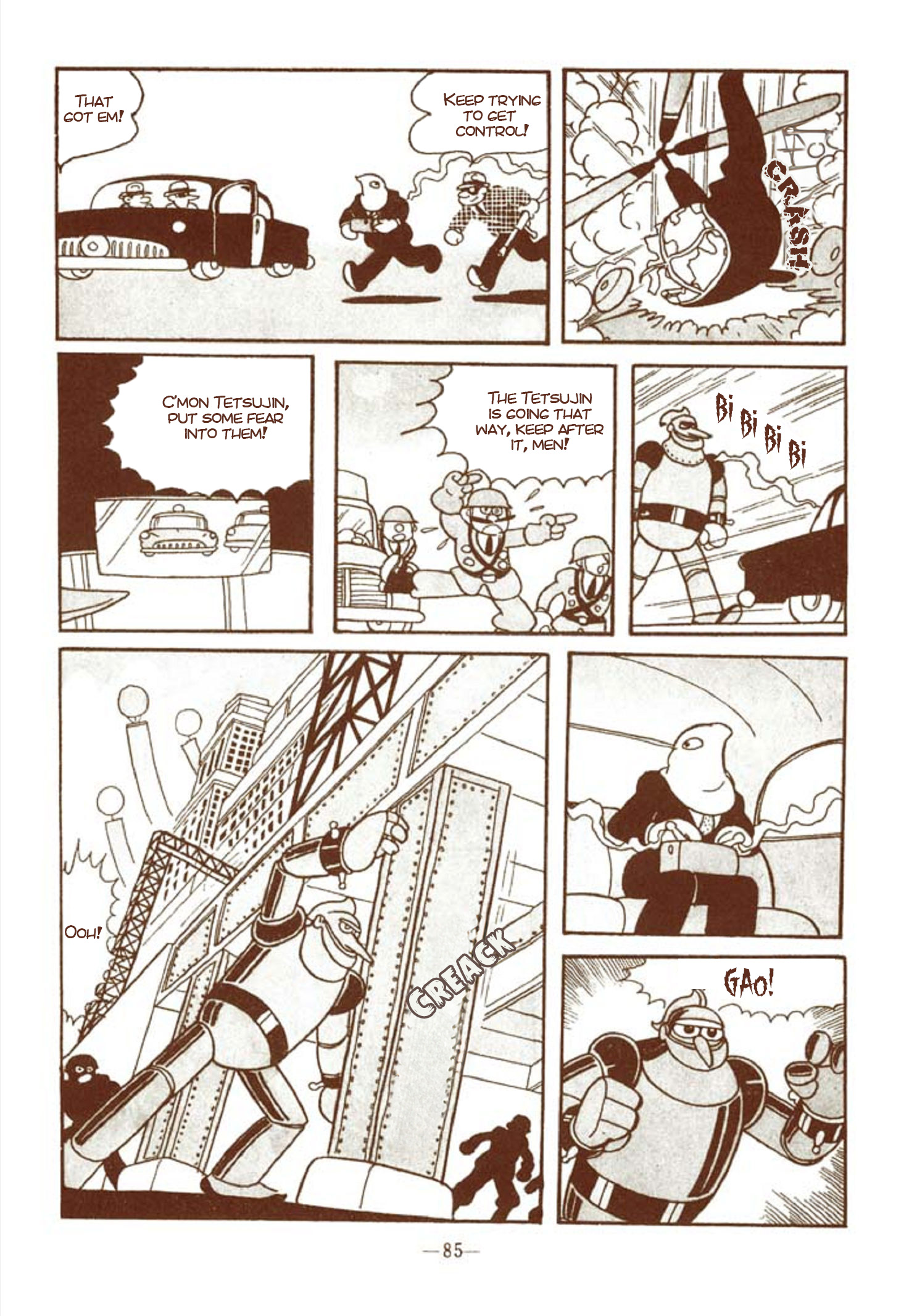 Tetsujin No. 28 Full Length Detective Manga - Vol.1 Chapter 1: Tetsujin Appears