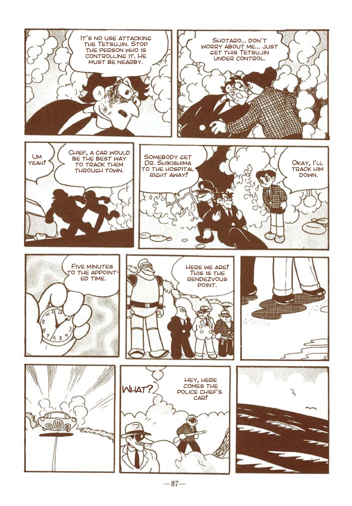 Tetsujin No. 28 Full Length Detective Manga - Vol.1 Chapter 1: Tetsujin Appears