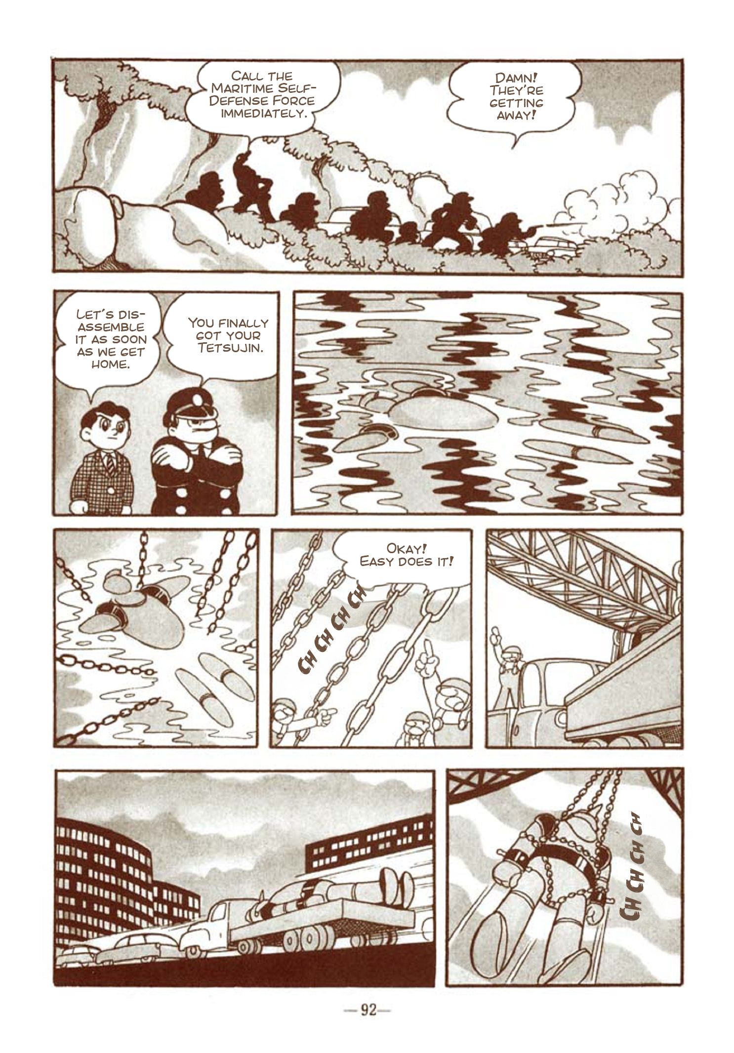 Tetsujin No. 28 Full Length Detective Manga - Vol.1 Chapter 1: Tetsujin Appears