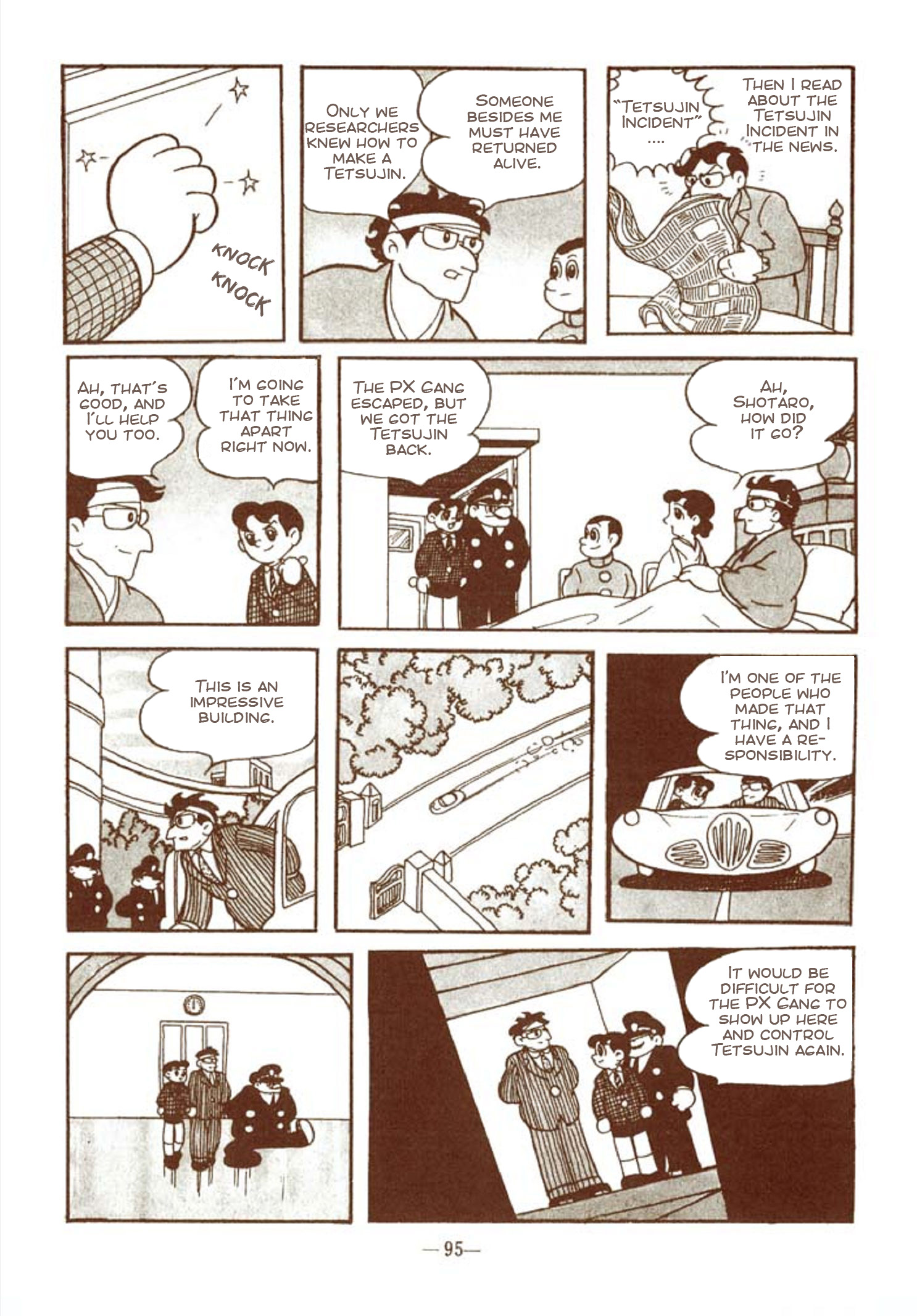 Tetsujin No. 28 Full Length Detective Manga - Vol.1 Chapter 1: Tetsujin Appears