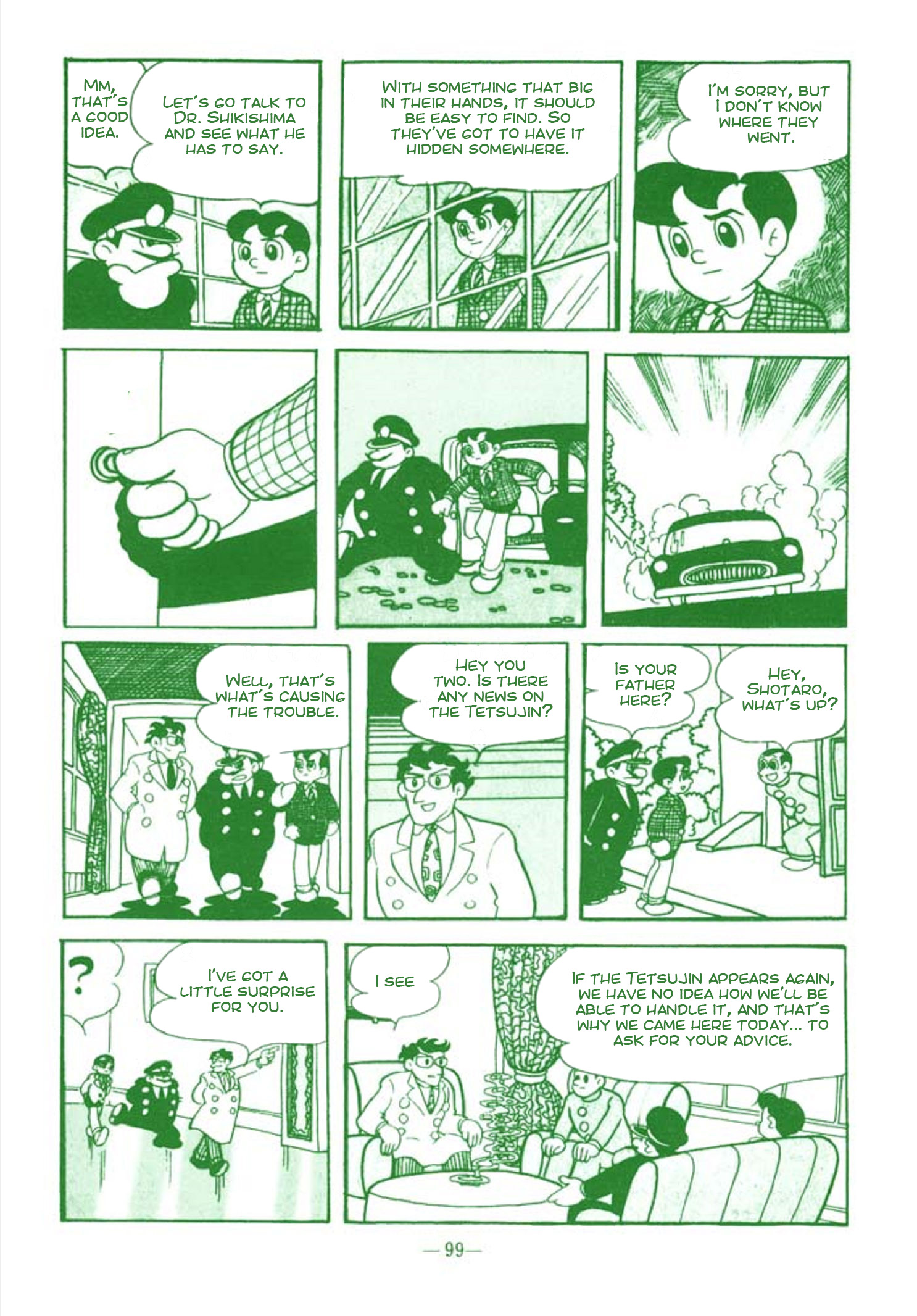 Tetsujin No. 28 Full Length Detective Manga - Vol.1 Chapter 1: Tetsujin Appears