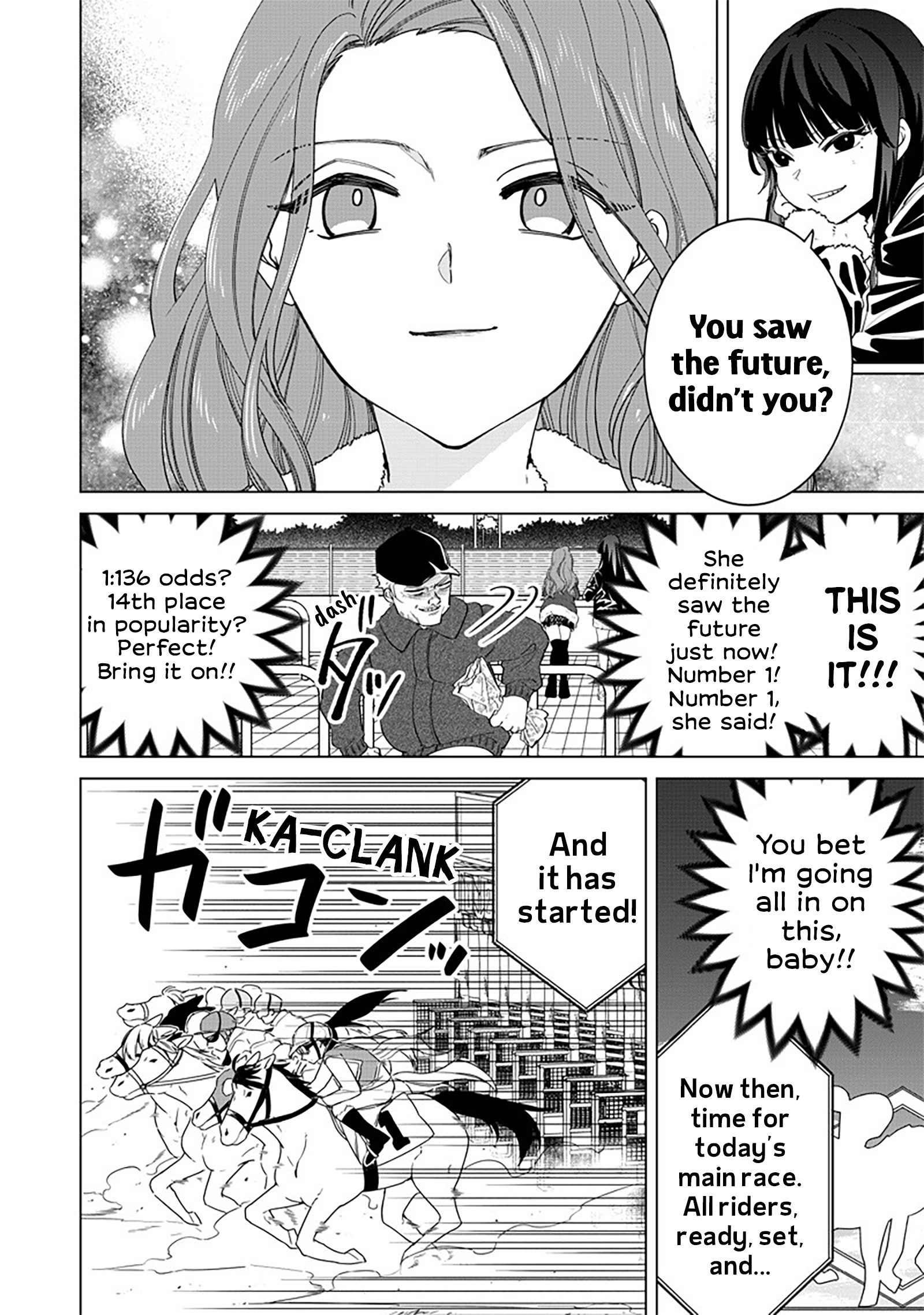 Shiretto Sugee Koto Iteru Gal: Shiritsu Para No Marukoukou No Nichijou - Chapter 5: Having Foresight, But Gambling Normally Kinda Deal