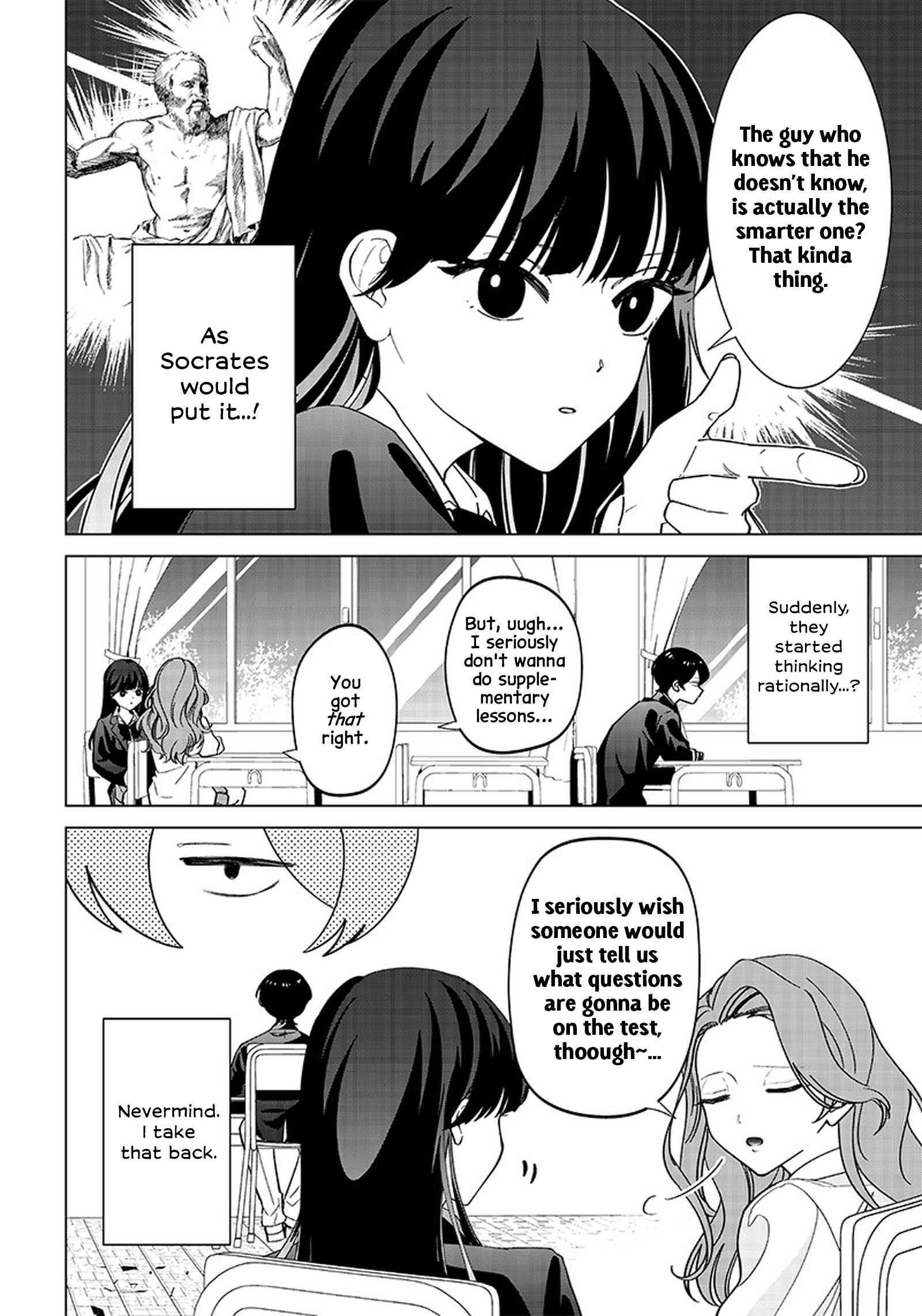 Shiretto Sugee Koto Iteru Gal: Shiritsu Para No Marukoukou No Nichijou - Chapter 1: Casually Saying Incredible Things Kinda Deal