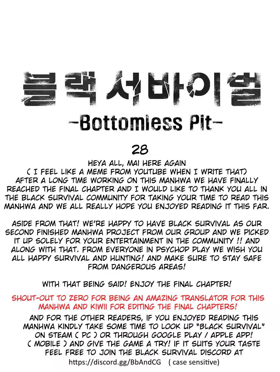 Black Survival - Bottomless Pit - Chapter 28