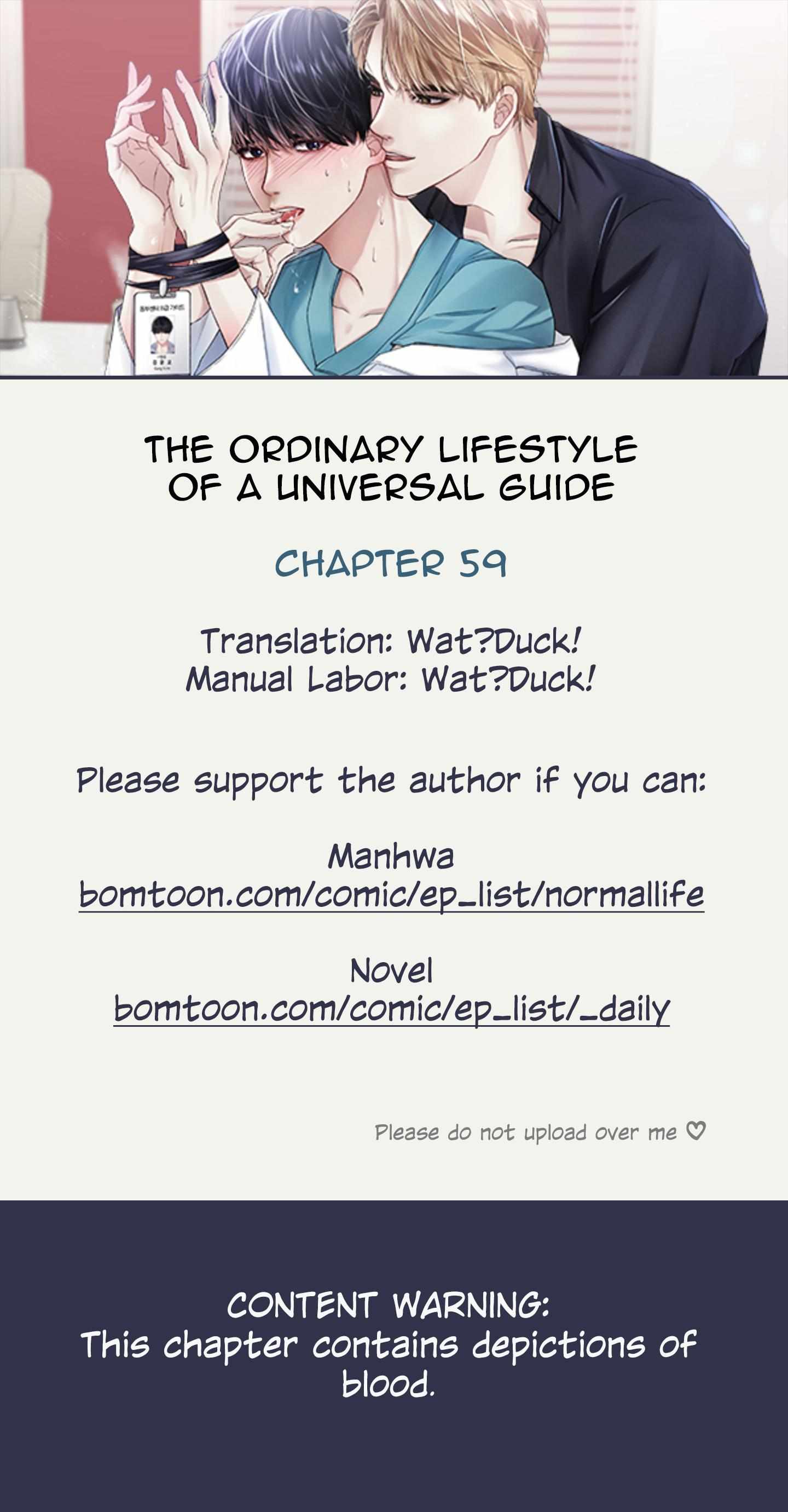 Ordinary Daily Life Of An Omegaverse Guide - Chapter 59