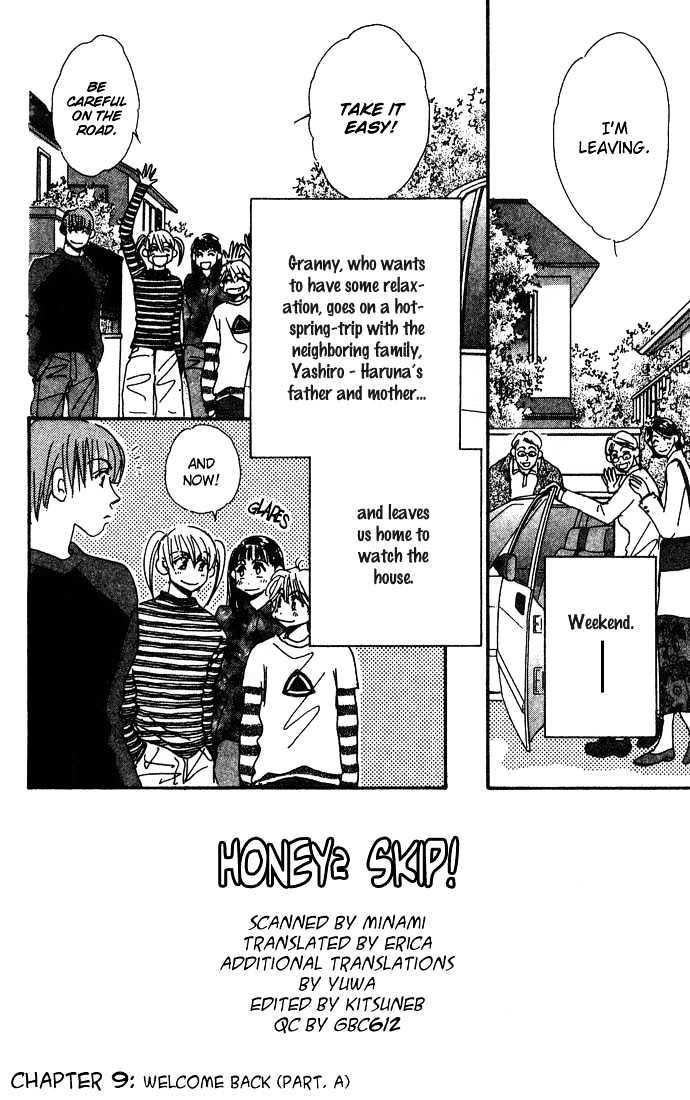 Honey^2 Skip! - Vol.2 Chapter 9 : Welcome Back (Part A)