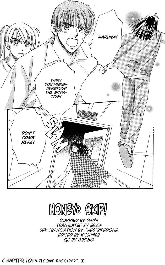 Honey^2 Skip! - Vol.2 Chapter 10 : Welcome Back (Part B)